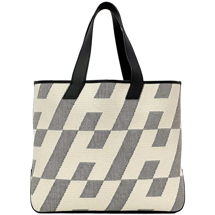 Hermes HERMES Tote Bag Neutrals Cotton Size ONE SIZE - 1 Thumbnail