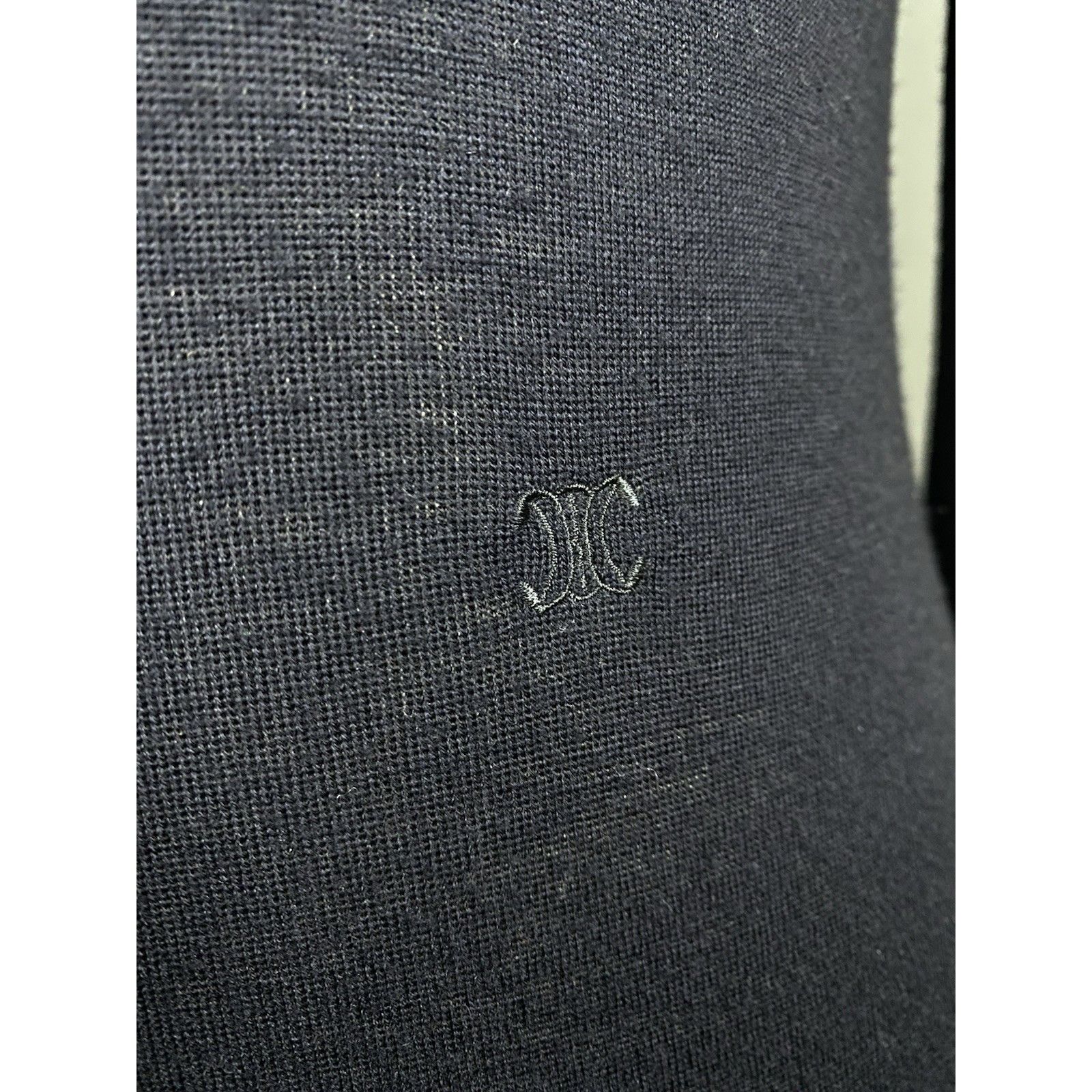Celine Celine Men's Blue Crewneck Wool Knitted Sweater Size S-M Size US S / EU 44-46 / 1 - 9 Thumbnail