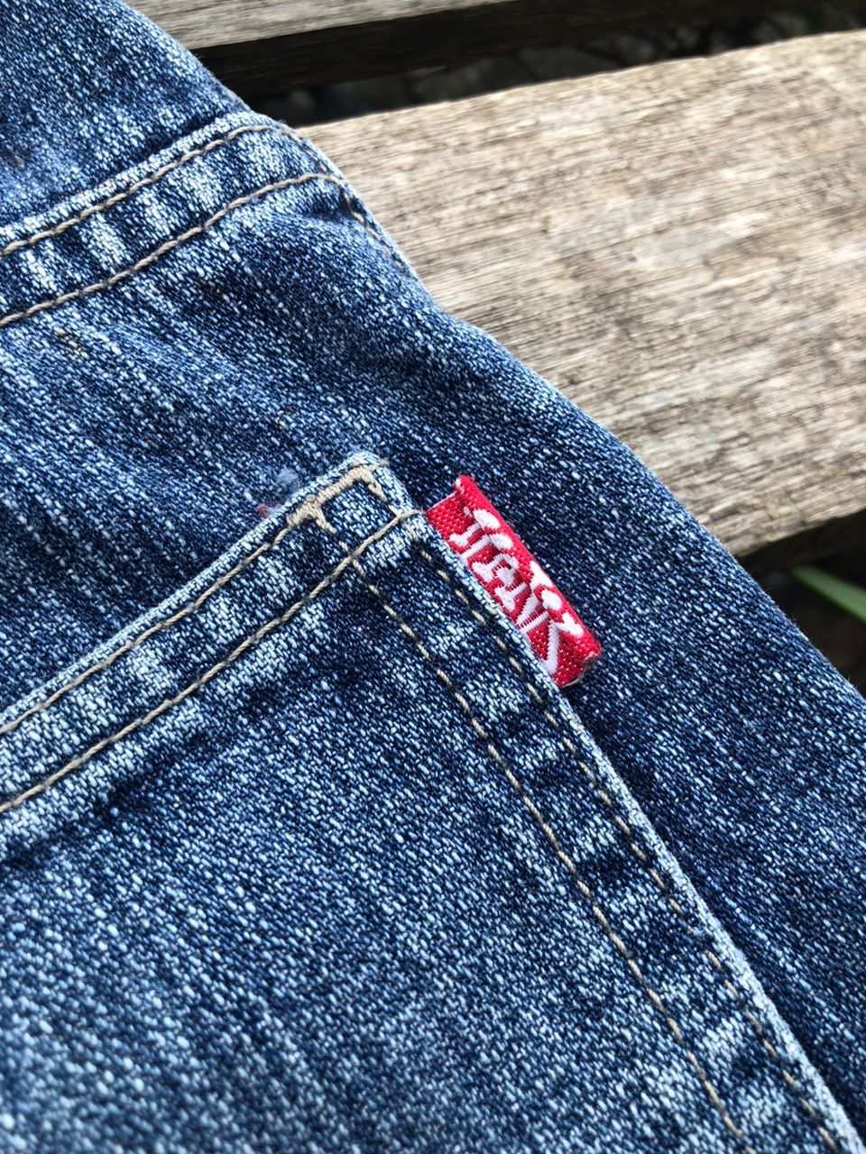 Think Skateboards Vintage Think Skateboards Wide-Leg Denim Jorts Size US 31 - 6 Thumbnail