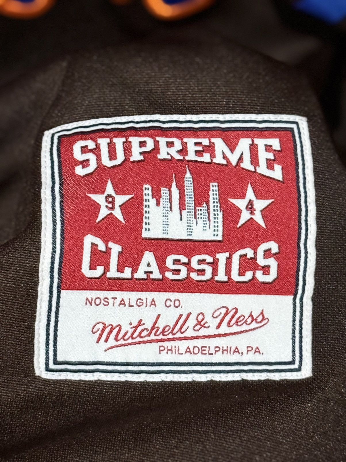 Supreme Supreme x Mitchell & Ness Football Jersey Brown Size US M / EU 48-50 / 2 - 7 Thumbnail