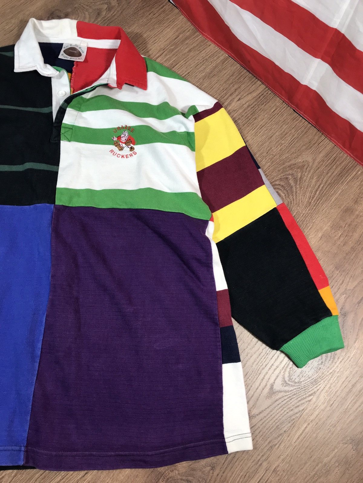 Vintage Vintage Rugby Long Sleeve Shirt 80-90s Size US M / EU 48-50 / 2 - 3 Thumbnail