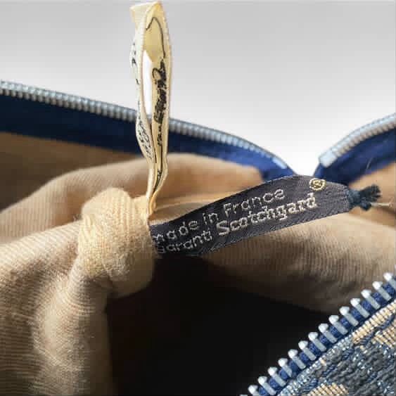 Christian Dior Monsieur Authentic Vintage Dior Trotter/Boston Bag in Blue Size ONE SIZE - 17 Thumbnail