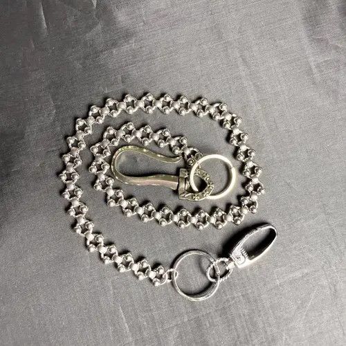 Jewelry 176Chunky Silver Chain Wallet Chain, Belt Chain, Pants Chain Size ONE SIZE - 2 Thumbnail