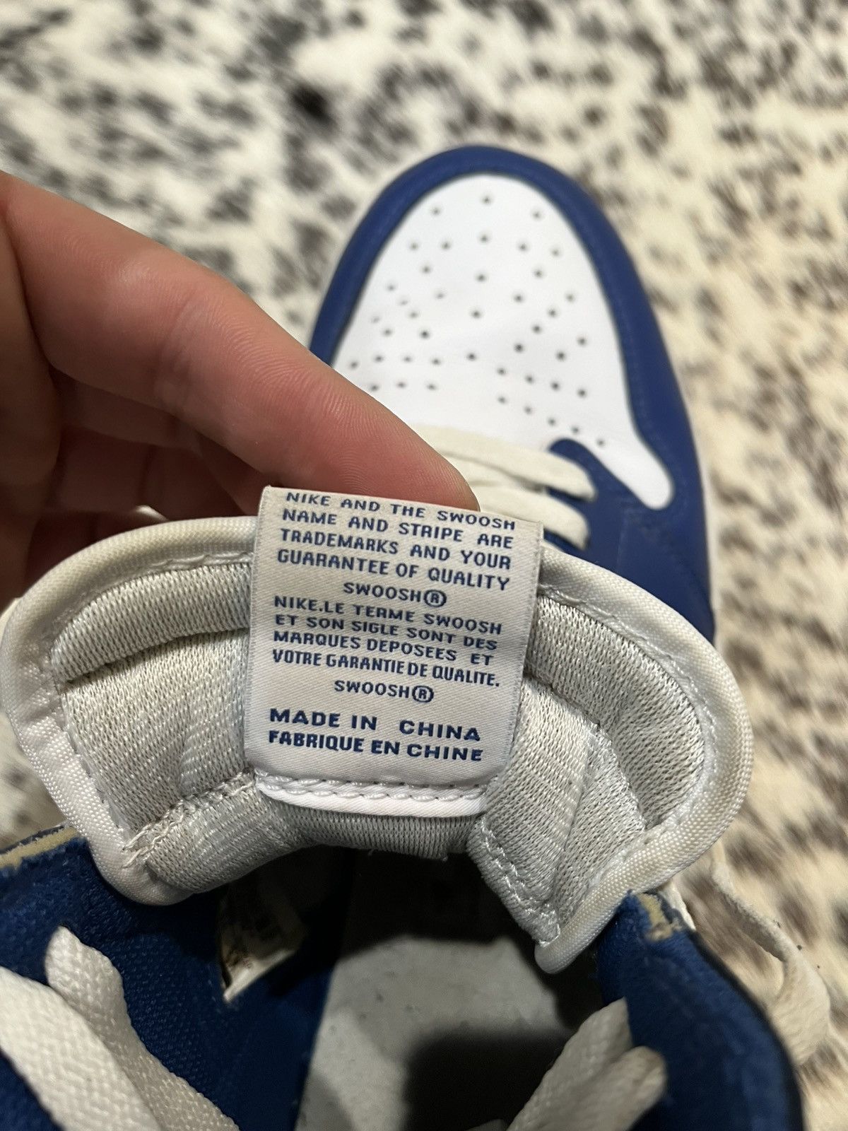 Jordan Brand 2016 OG Retro storm blue Jordan 1 Size US 8.5 / EU 41-42 - 7 Thumbnail