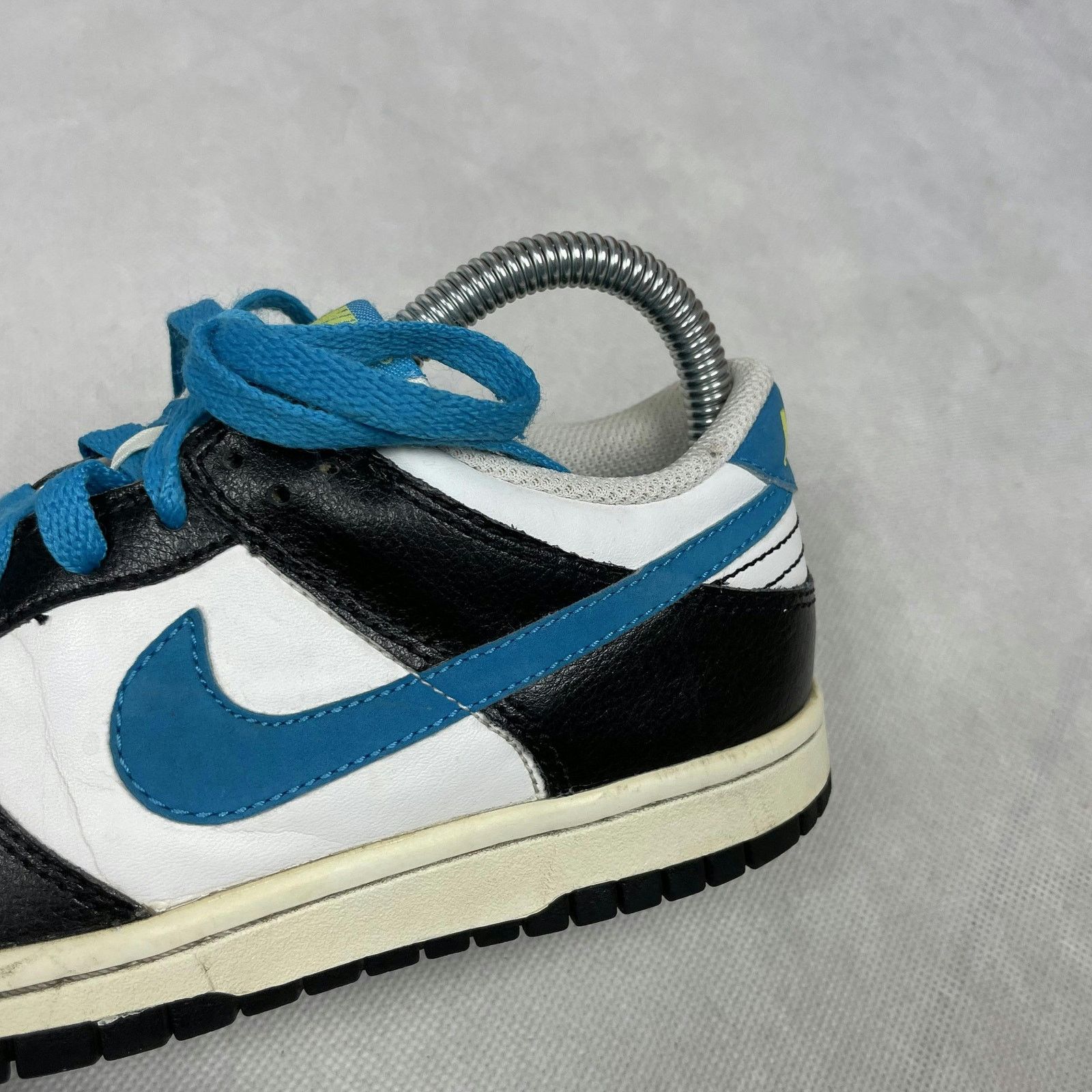 Nike Nike Dunk Low GS 310569-147 White/Orion Blue Sneaker Size 4Y Size US 4 / IT 34 - 6 Thumbnail