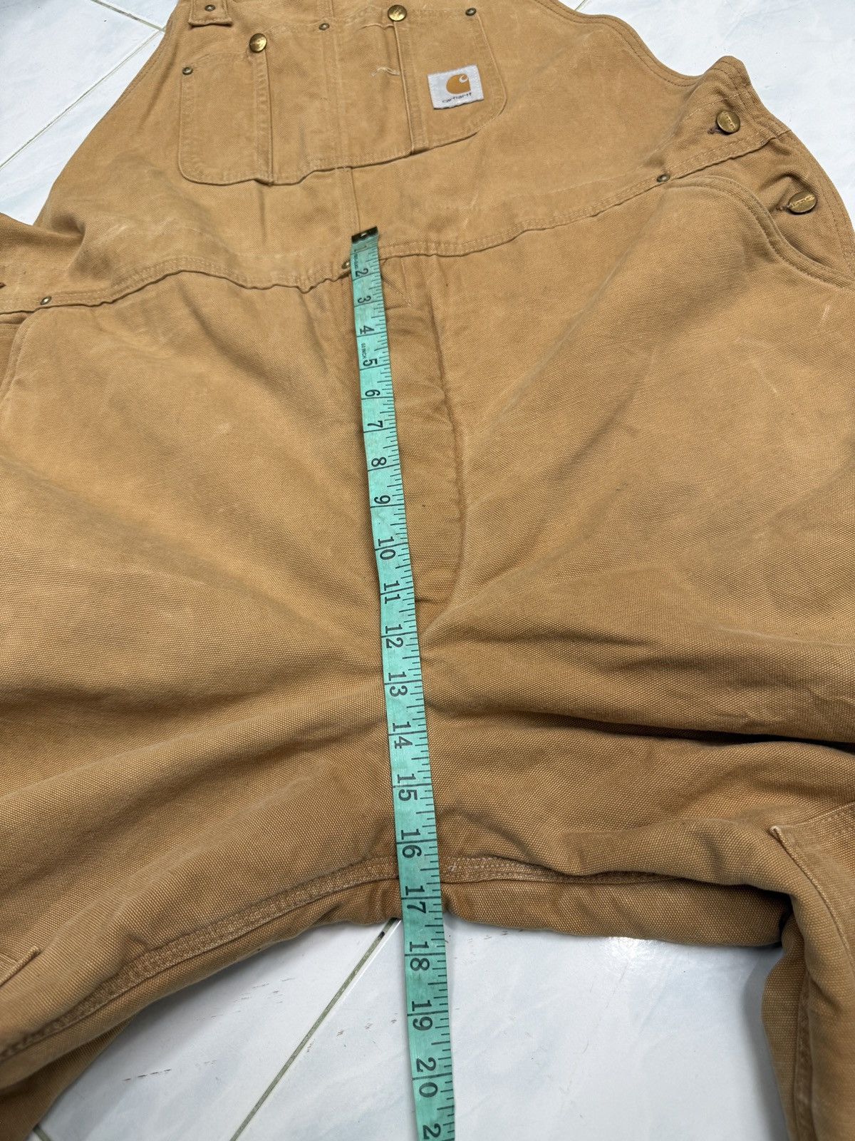 Carhartt 🔥🔥🔥ARCHIVE VINTAGE CARHARTT JUMPSUIT/OVERALL SIZE XL Size US 44 / EU 60 - 14 Thumbnail