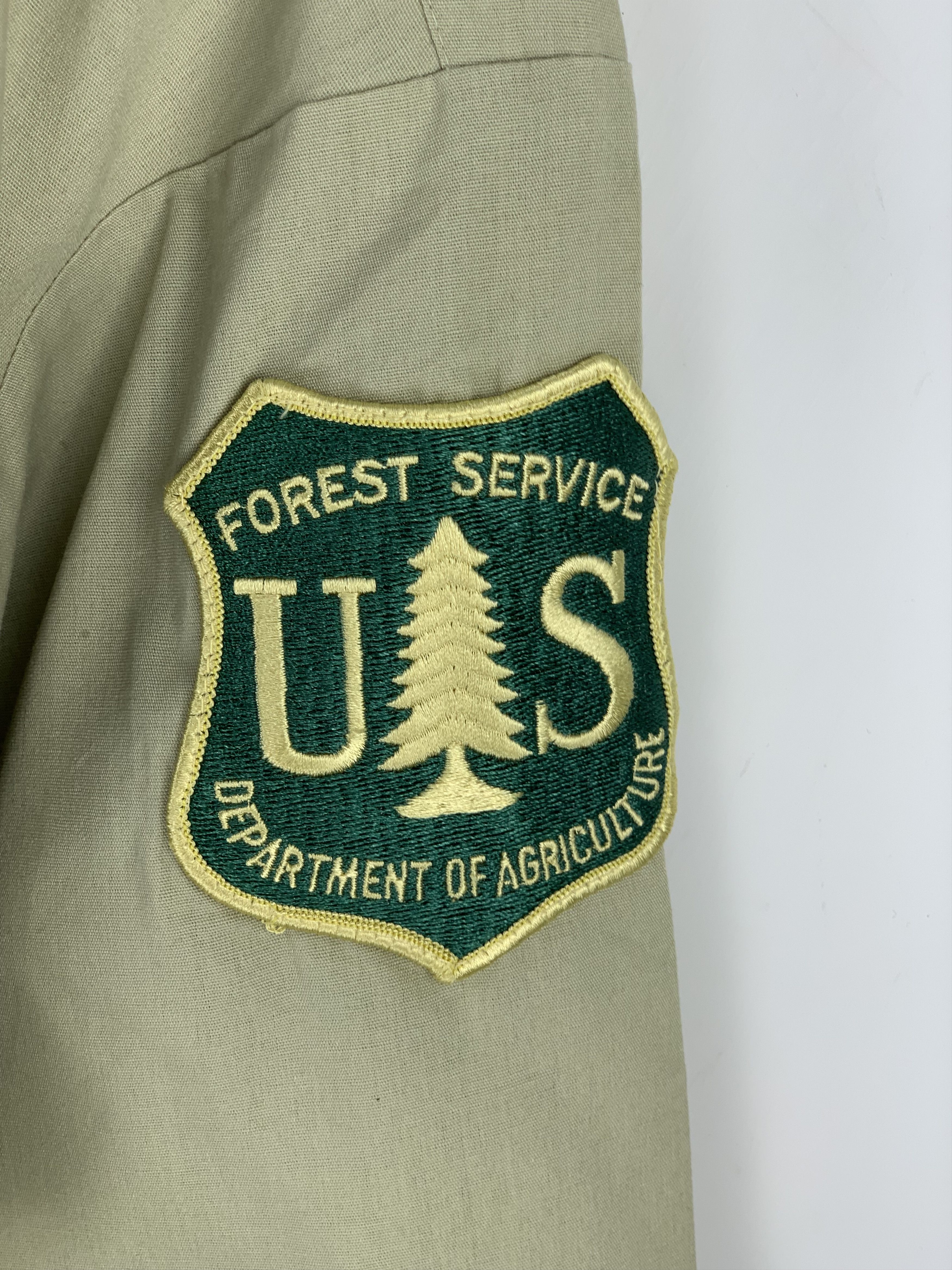Uniform Wares Vintage 70s Us Forest Service Uniform Workers J1527 Jacket Size US XL / EU 56 / 4 - 6 Thumbnail