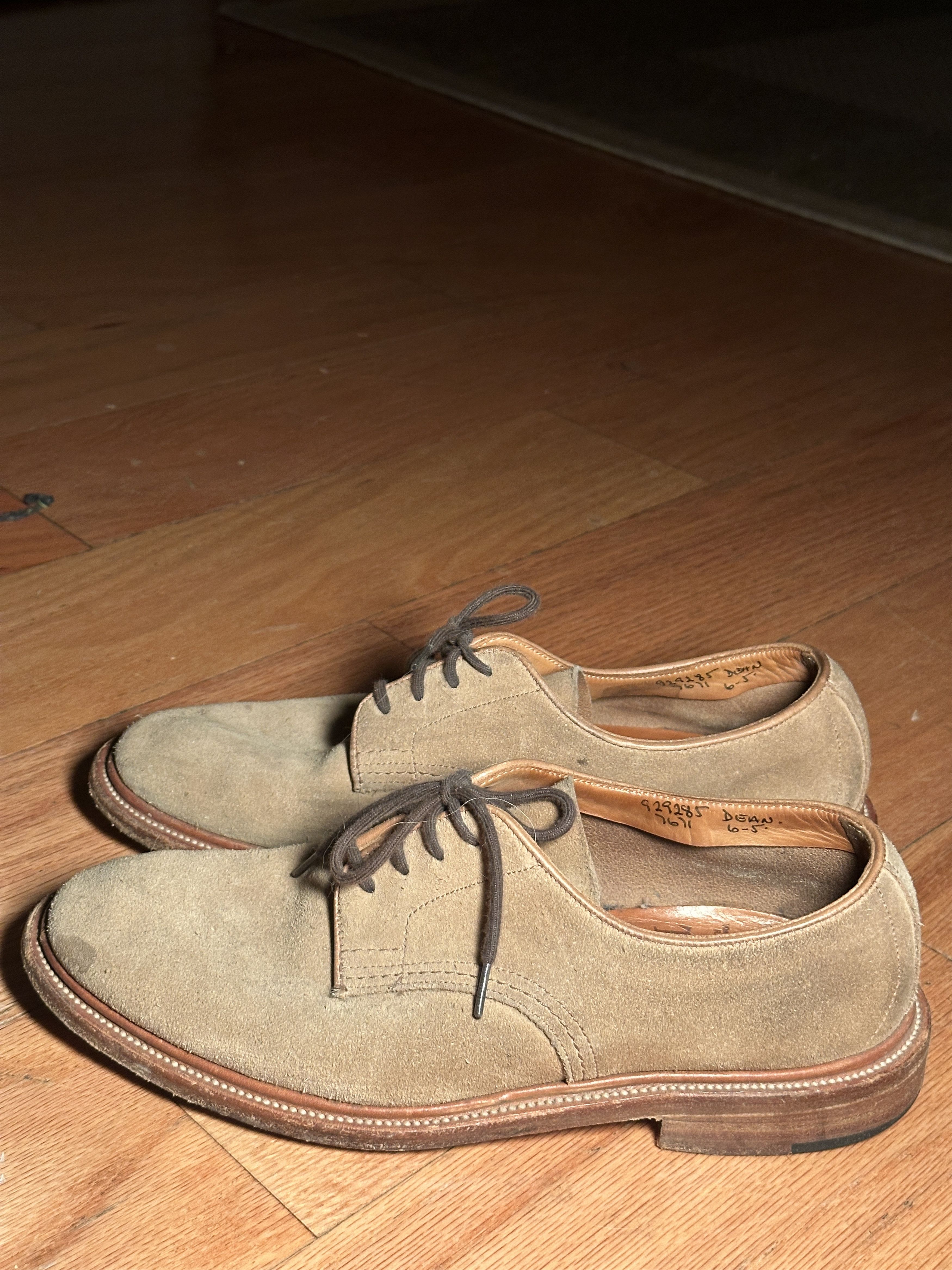 Tricker's Trickers Derby Brown Suede Size US 7 / EU 40 - 1 Thumbnail
