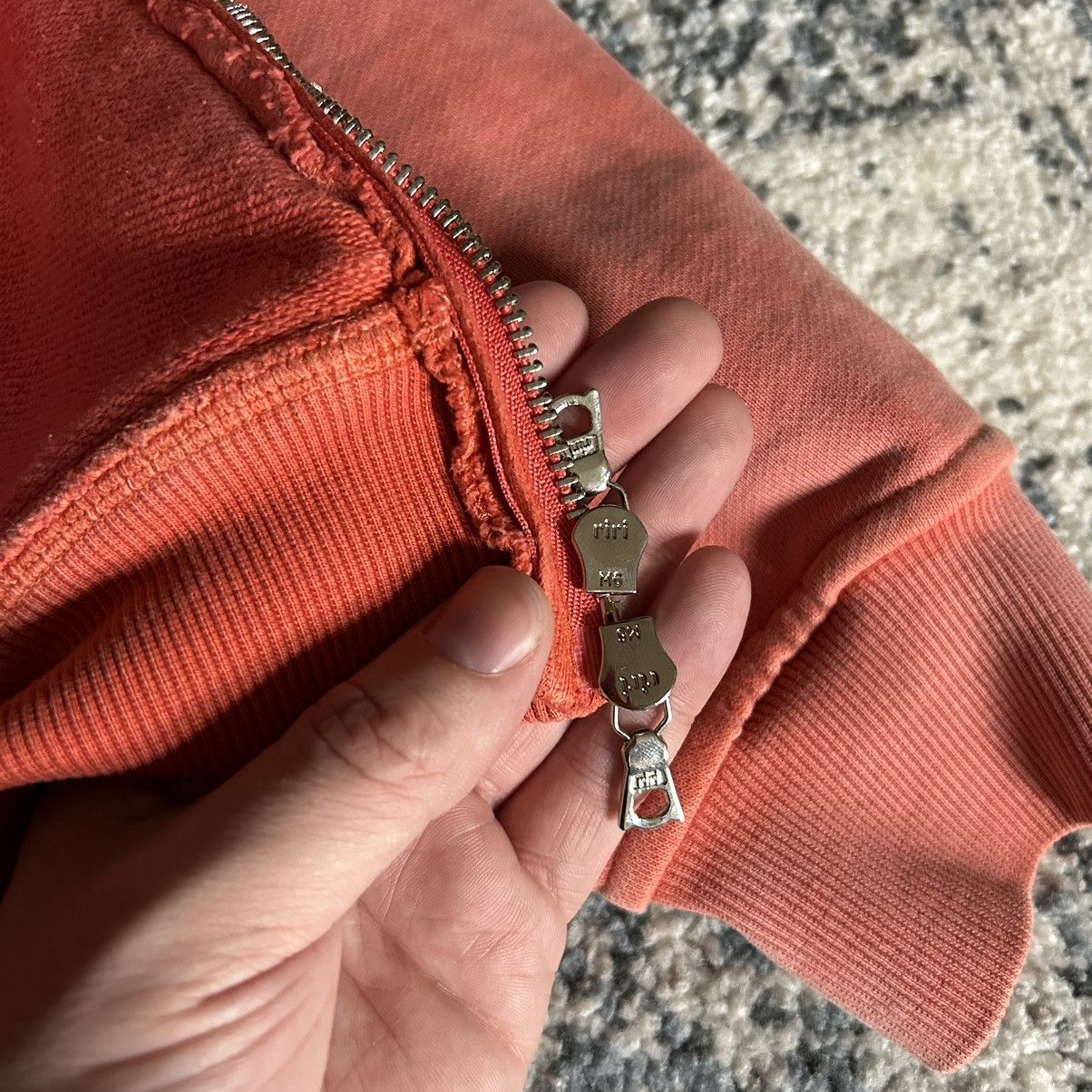 Effulgence PEACH SPLOOSH SUN FADED RiRi FULL ZiP WAFFLE LiNED HOODiE Size US L / EU 52-54 / 3 - 10 Thumbnail