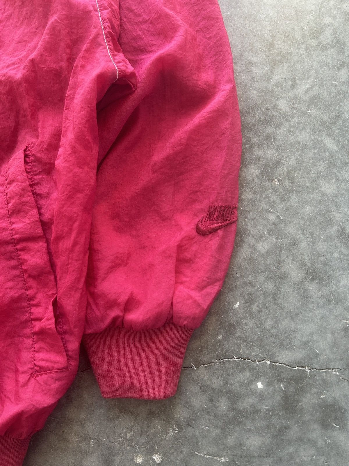 Jordan Brand × Nike × Vintage Vintage 90s Nike Jordan 7 Windbreaker Jacket Size US L / EU 52-54 / 3 - 3 Thumbnail