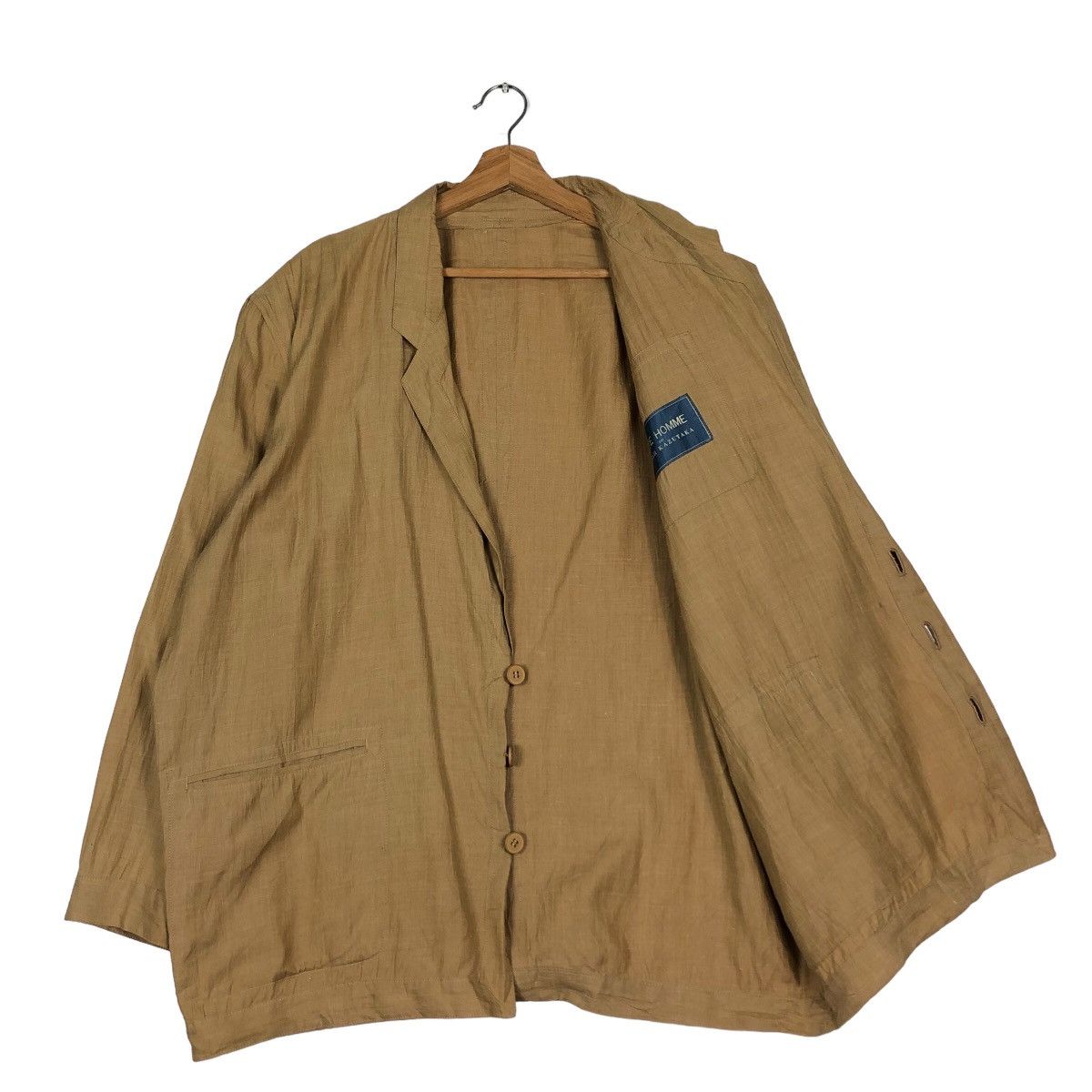 Issey Miyake Vintage Bomber Chore Jacket Tete Homme Katoh Kazutaka Japan Size US L / EU 52-54 / 3 - 11 Thumbnail