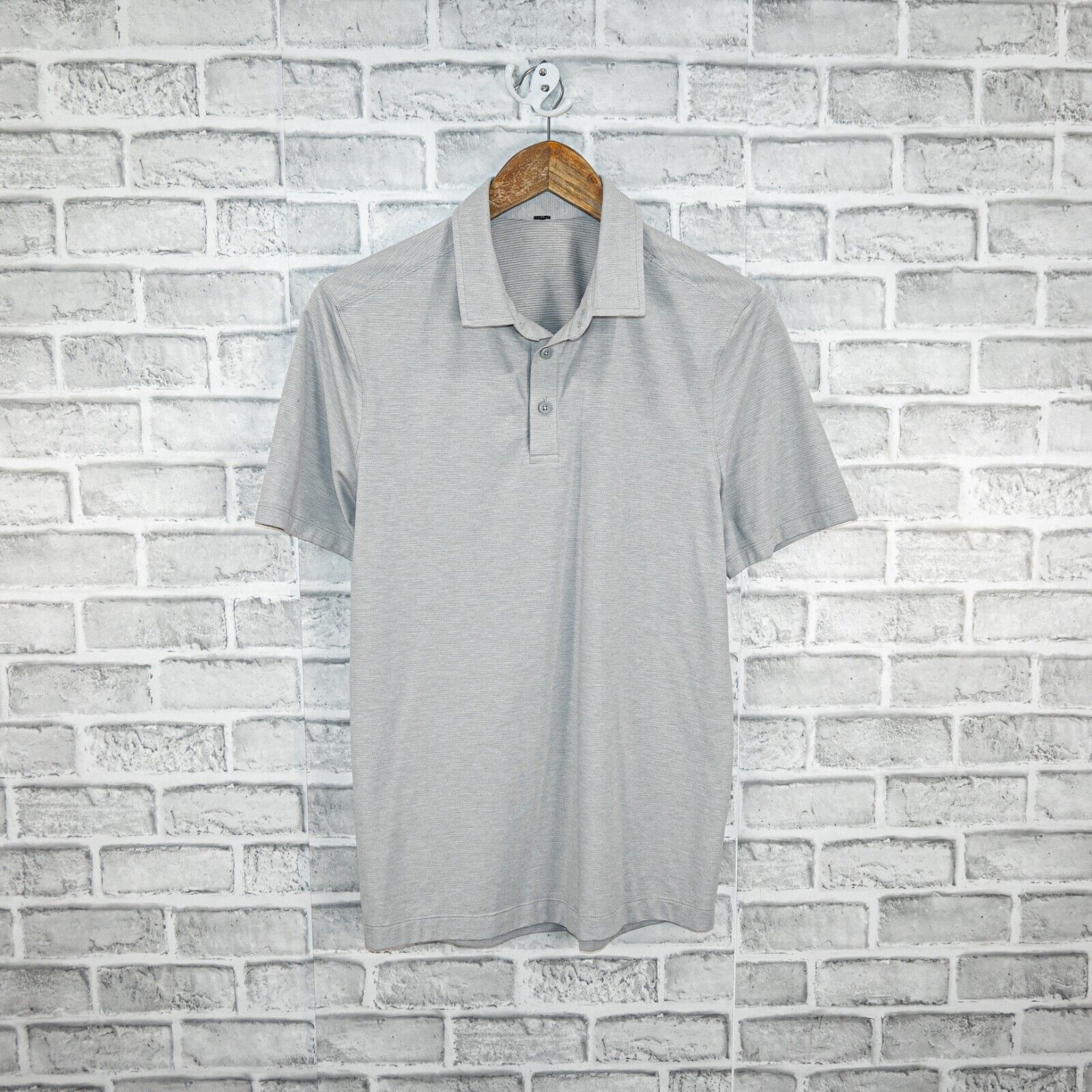 Lululemon Lululemon Men's Vent Tech Polo Shirt Short sleeve in Gray Size US S / EU 44-46 / 1 - 1 Thumbnail