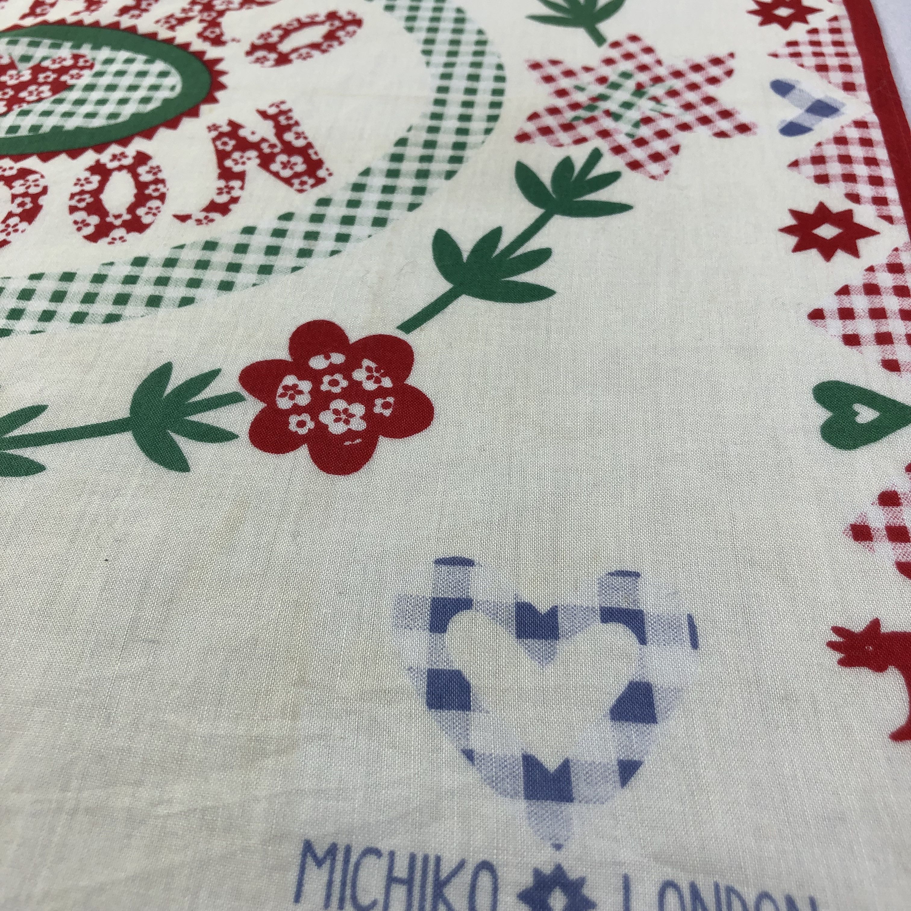 Michiko Koshino London Michiko London Handkerchief Neckerchief Bandana H2045 Size ONE SIZE - 6 Thumbnail