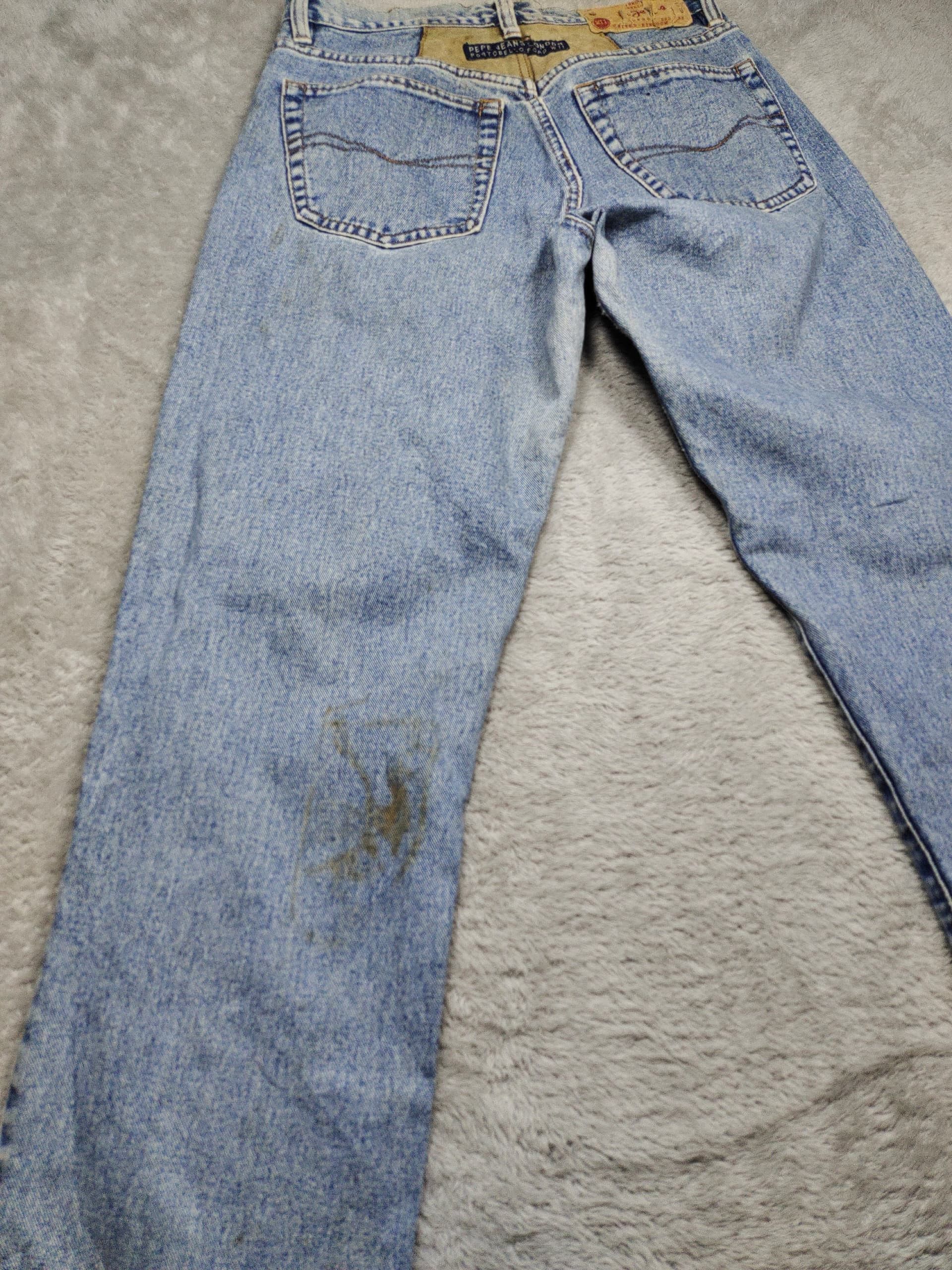 Pepe Jeans VINTAGE DISTRESSED PEPE JEANS LONDON BLUE DENIM JEANS Size US 30 / EU 46 - 10 Thumbnail