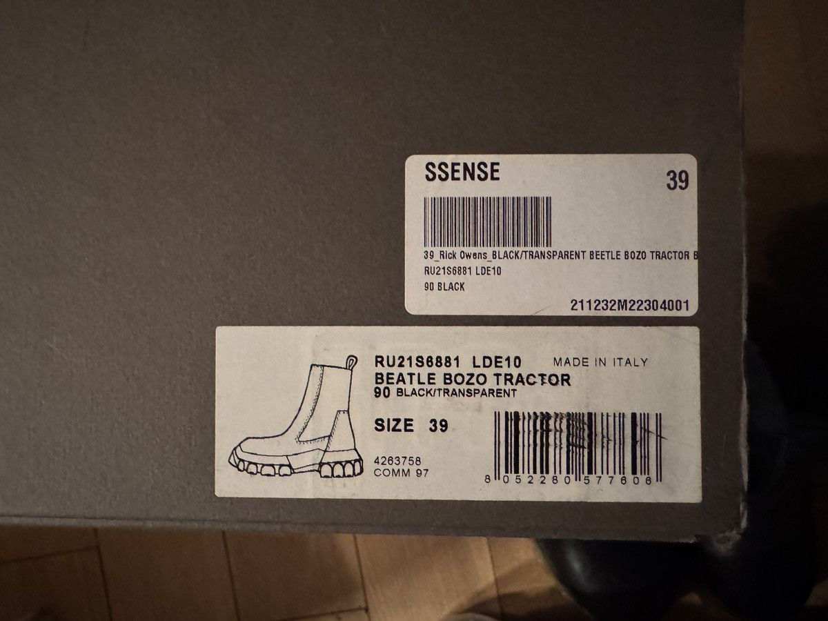 Rick Owens Rick Owen’s Bozo Tractor Size US 7 / EU 40 - 3 Thumbnail