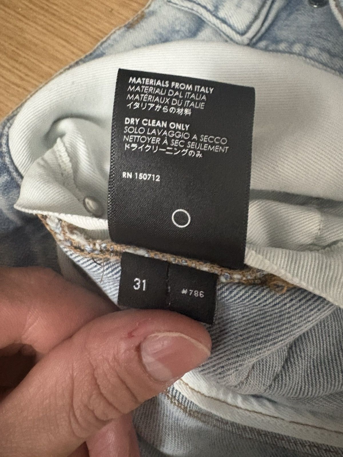 Amiri Amiri Trasher Plus Jean Vintage Sky Indigo Size US 31 - 4 Thumbnail