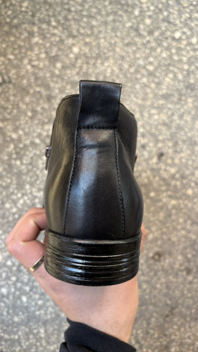 Other Handmade Italian Leather Ankle Boot 41 Minimalist Design Size US 8 / EU 41 - 6 Thumbnail