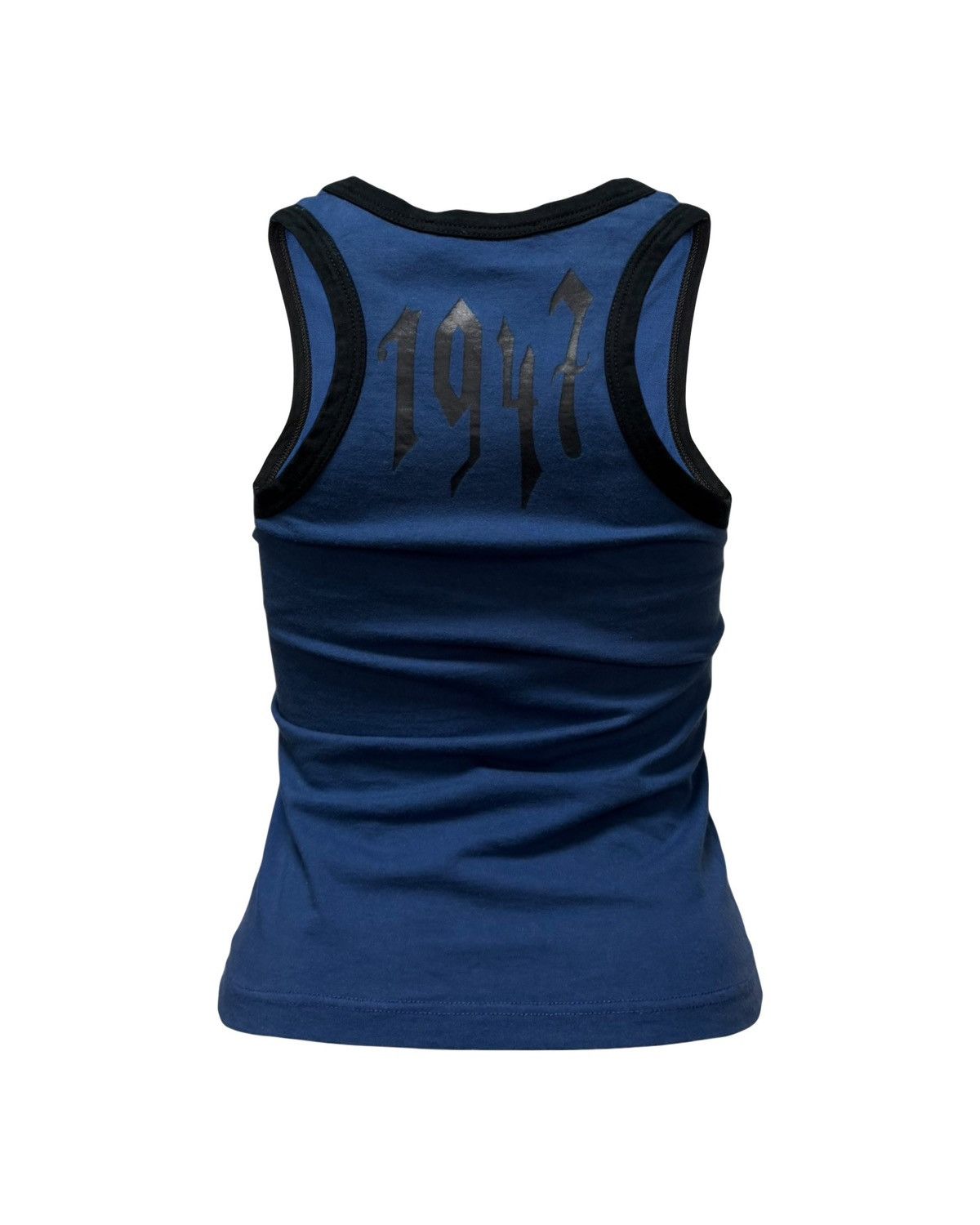 Dior CHRISTIAN DIOR S/S 2002 “1947” Gothic Logo Tank Top Size M / US 6-8 / IT 42-44 - 2 Thumbnail