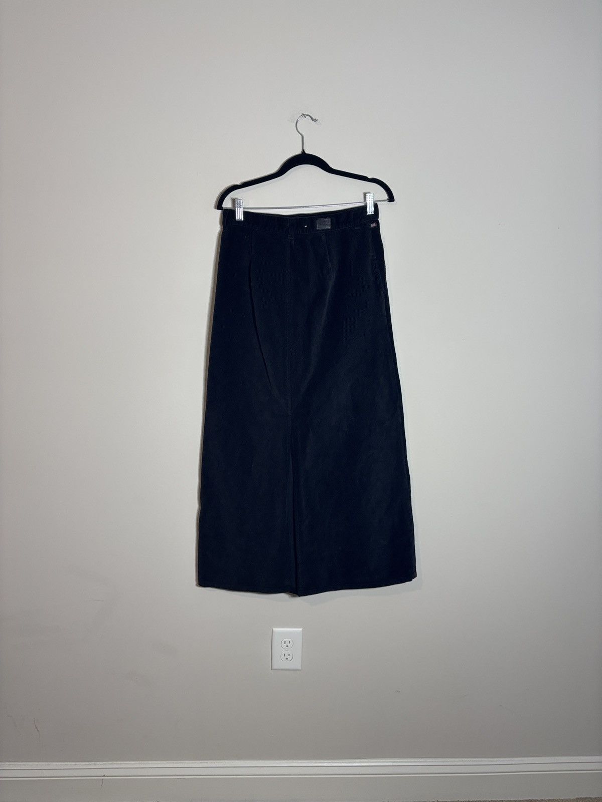 Polo Ralph Lauren VTG Ralph Lauren Polo Jeans Corduroy Maxi Skirt Slit Back Size 27" / US 4 / IT 40 - 5 Thumbnail