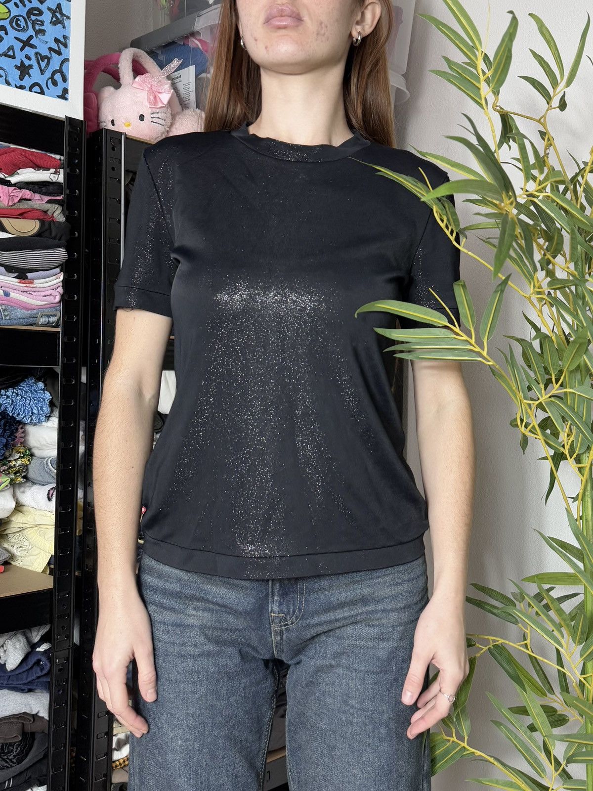 Prada VINTAGE PRADA 2000s IRIDESCENT STYLE TEE SHIRT Size M / US 6-8 / IT 42-44 - 7 Thumbnail