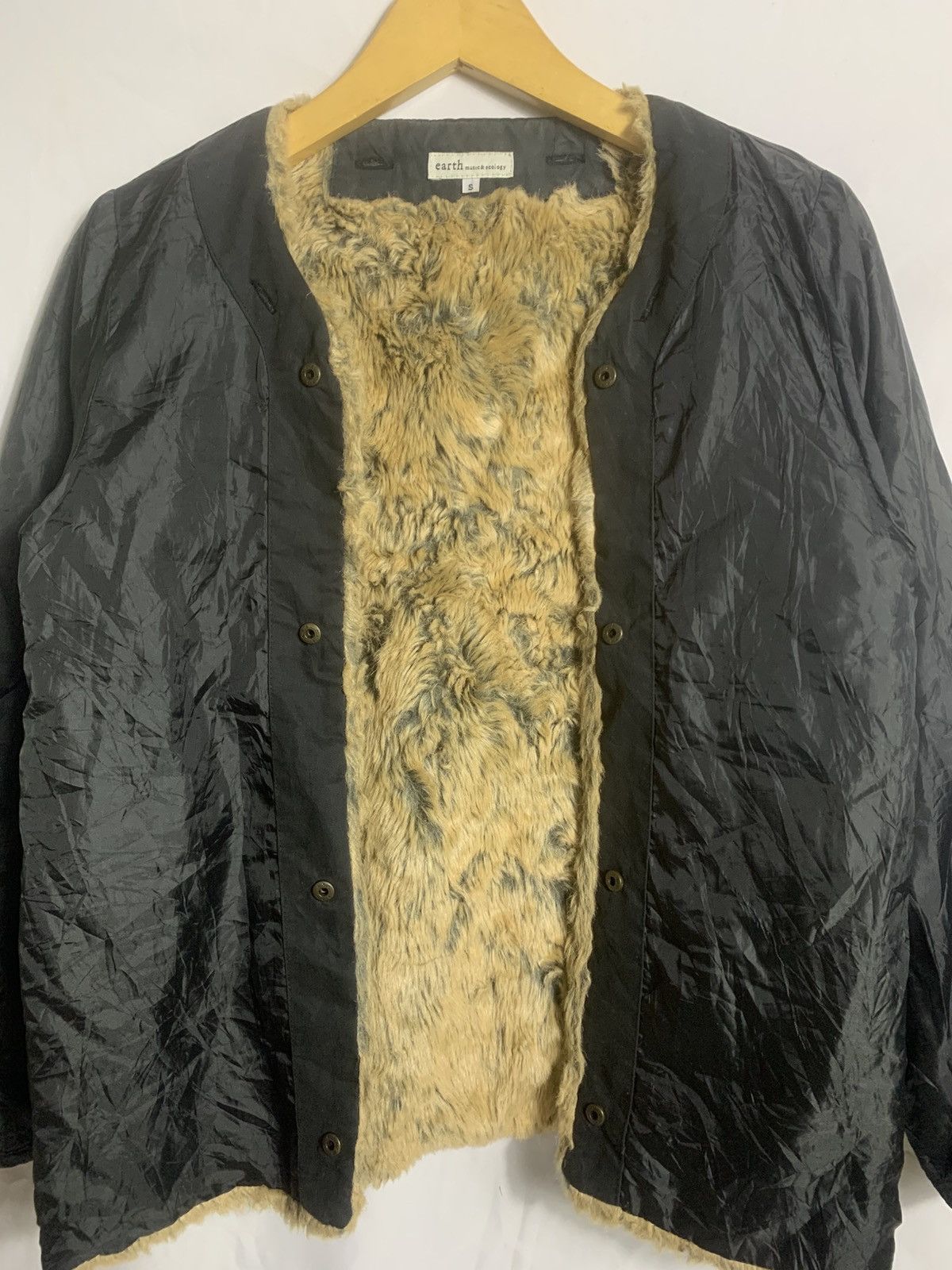 Japanese Brand Japanese Earth Fur Outer Jacket Size US S / EU 44-46 / 1 - 4 Thumbnail