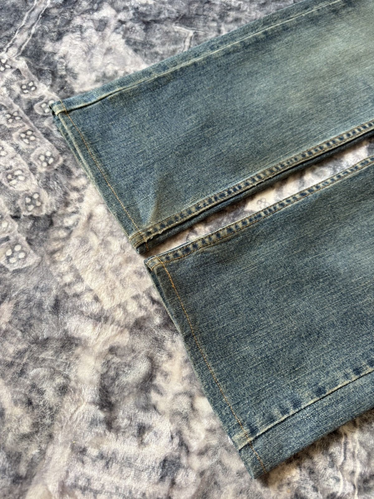 Levi's 2000s Vintage Levis 505 Dusty Muddy Wash Jeans Size US 32 / EU 48 - 7 Thumbnail