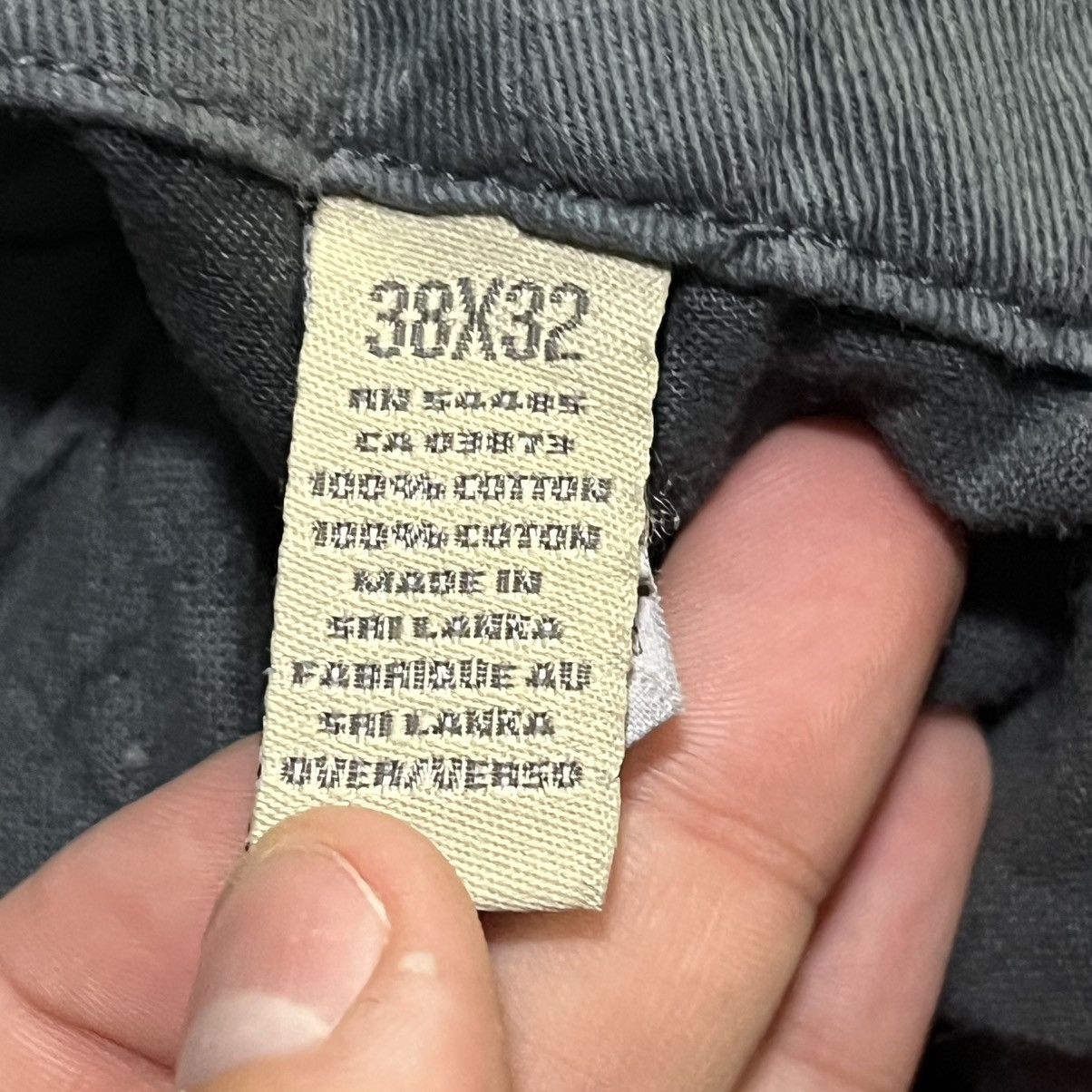 American Eagle Outfitters VINTAGE Y2K AMERICAN EAGLE GRAY BAGGY WIDE LEG CARGO PANTS Size US 38 / EU 54 - 7 Thumbnail