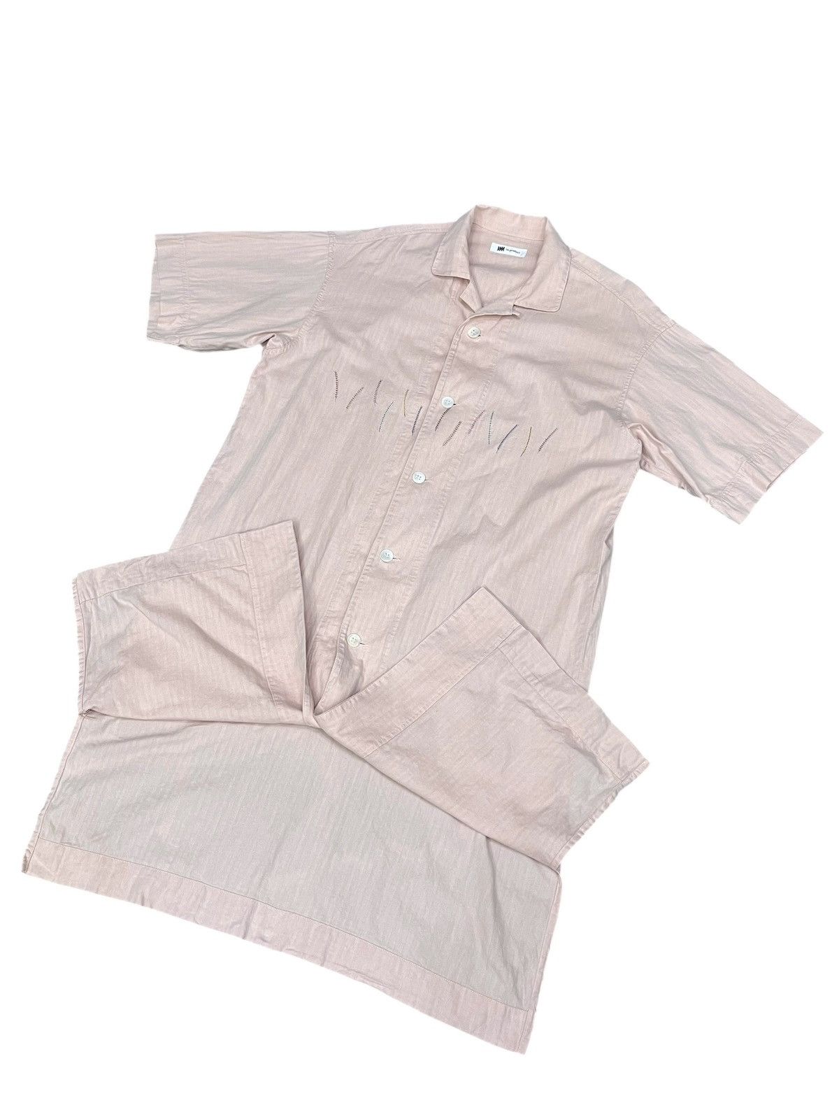 Issey Miyake Issey Miyake IM Product Archive Embroidered Peach Dress Size M / US 6-8 / IT 42-44 - 9 Thumbnail