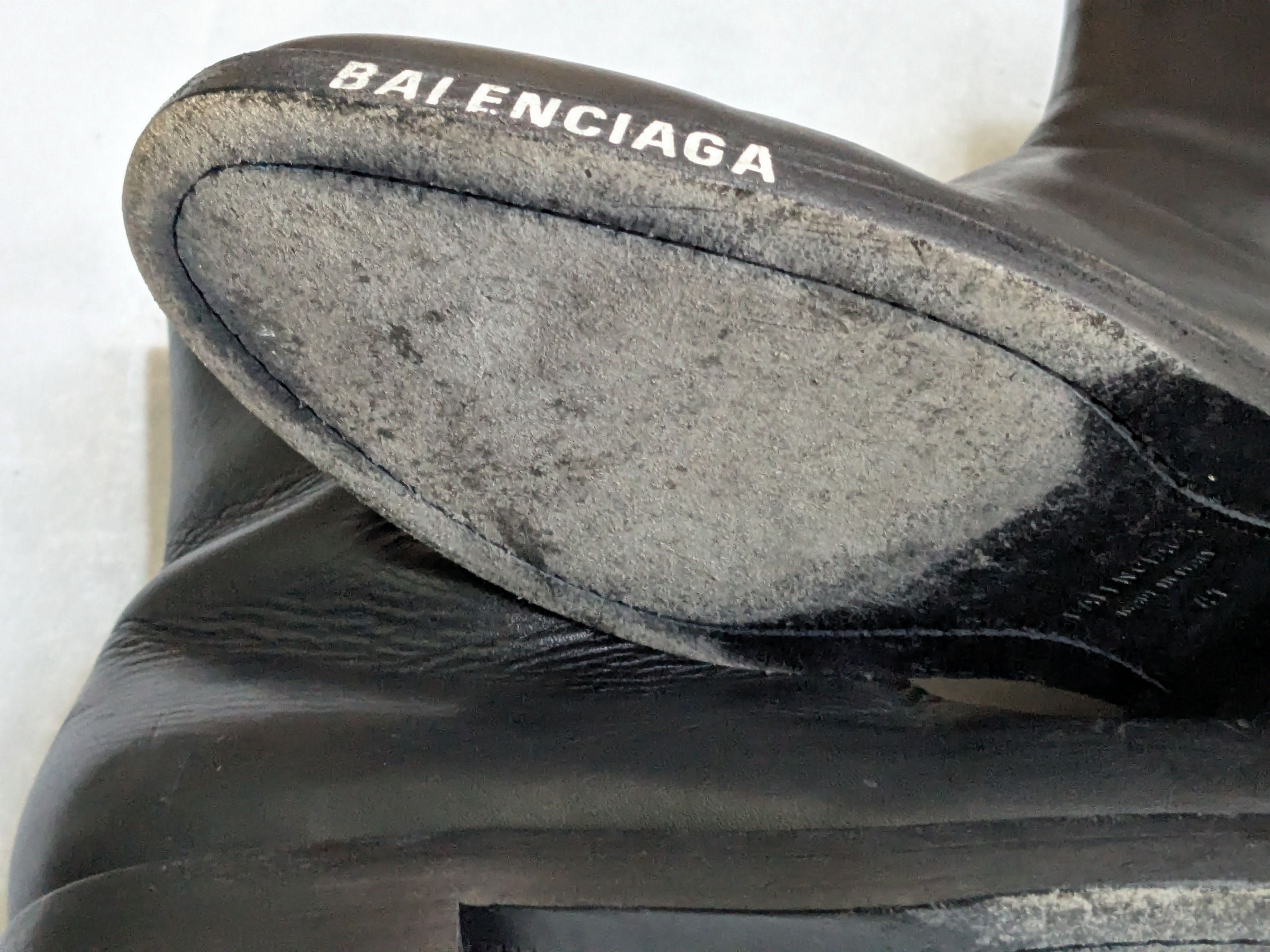 Balenciaga Balenciaga Size Zip Boots Black 8 41 Logo Sole Size US 8 / EU 41 - 18 Thumbnail
