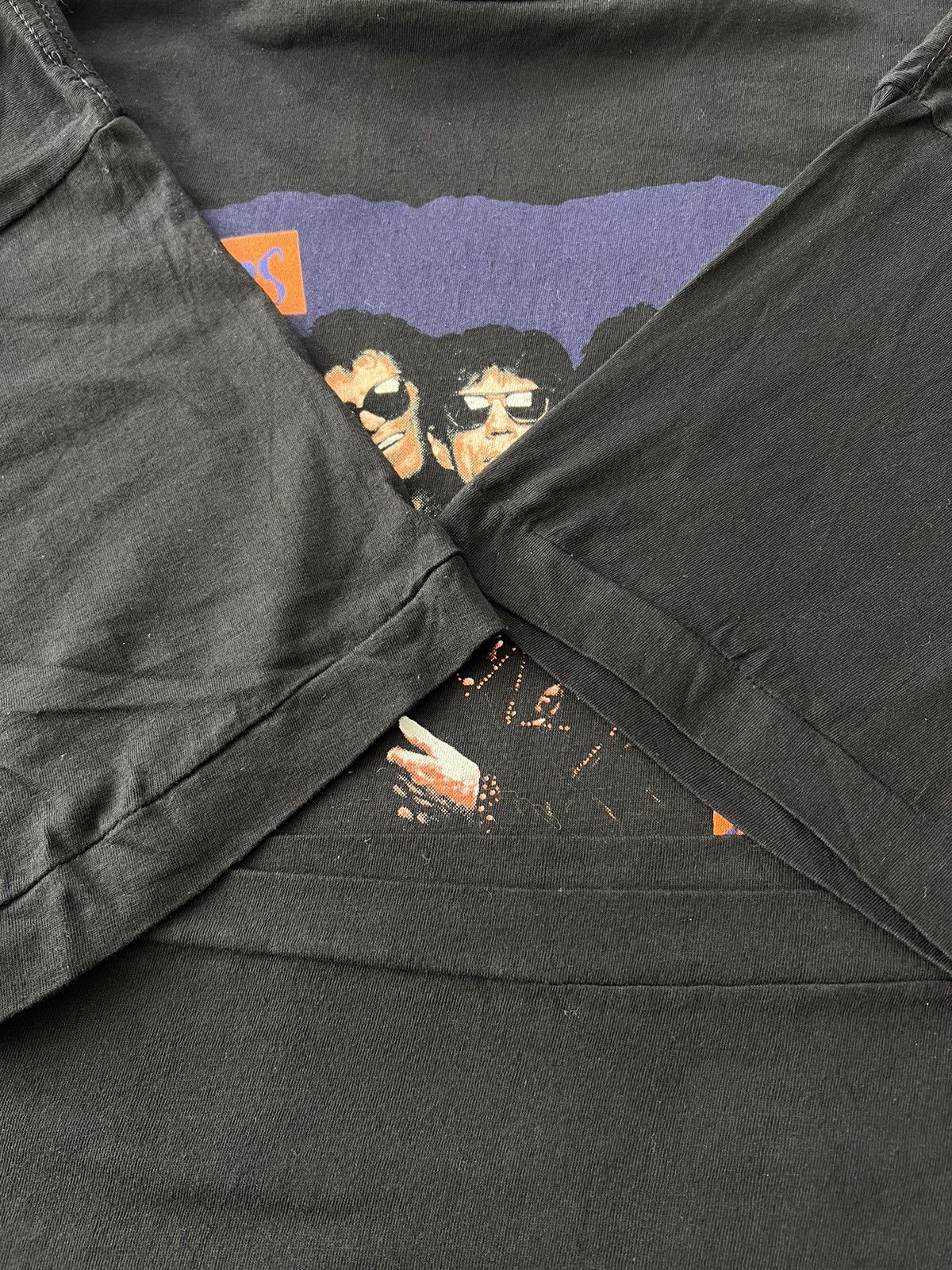 Band Tees Vintage 1990 The Rolling Stones Urban Jungle Black T-shirt Size US L / EU 52-54 / 3 - 8 Thumbnail