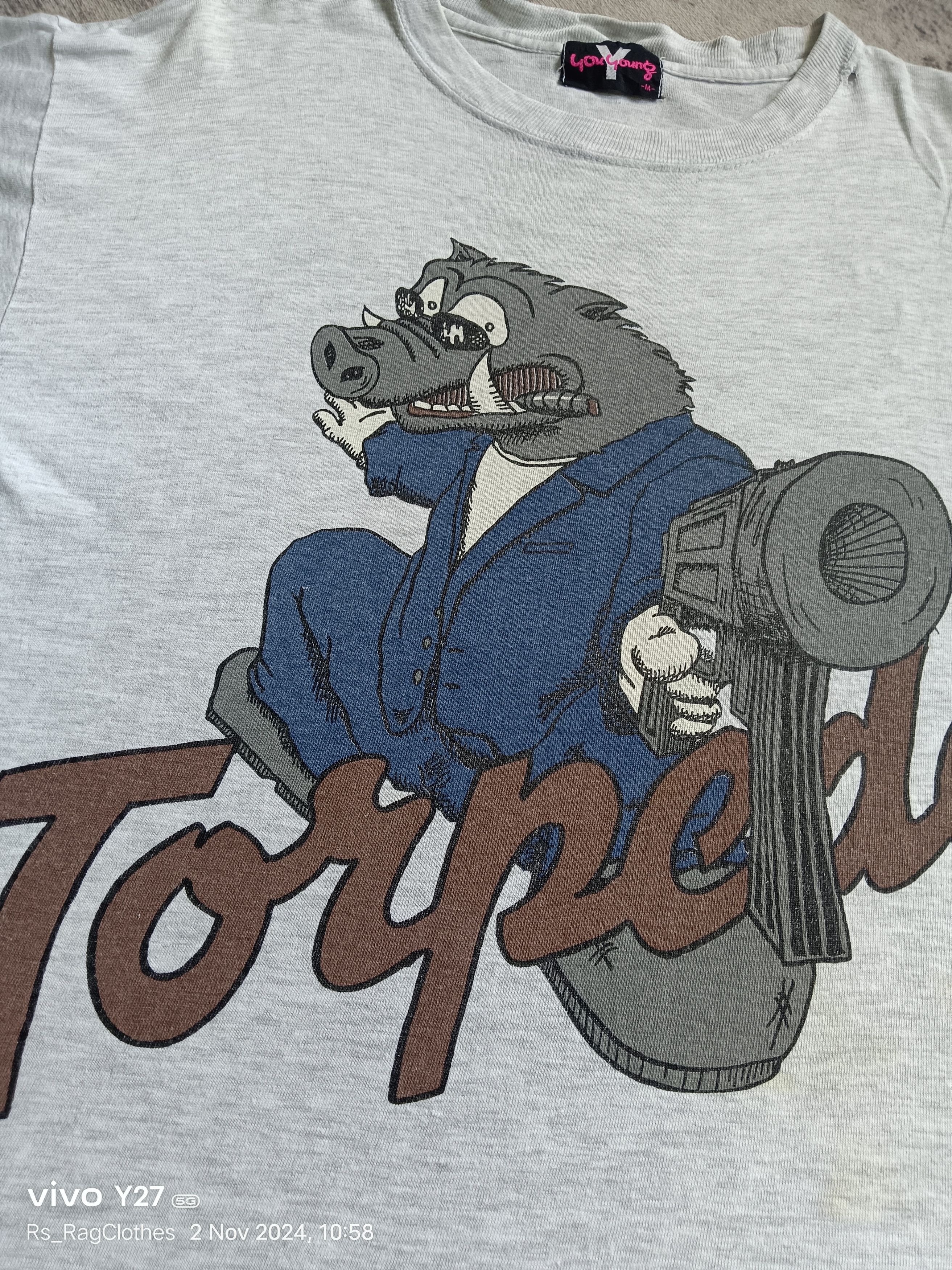 Vintage Vintage Animal Turpedo Tee Size US L / EU 52-54 / 3 - 2 Thumbnail