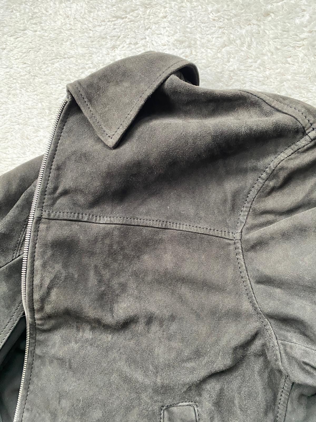 Massimo Dutti Massimo Dutti Suede Leather Jacket Minimalist Black S Size US S / EU 44-46 / 1 - 5 Thumbnail