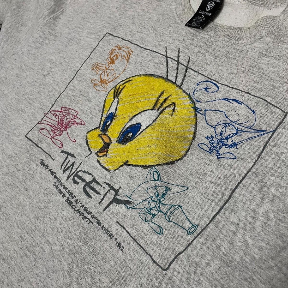 Vintage Looney Tunes Warner Bros 1996 Vintage SweatShirt Size US XL / EU 56 / 4 - 5 Thumbnail