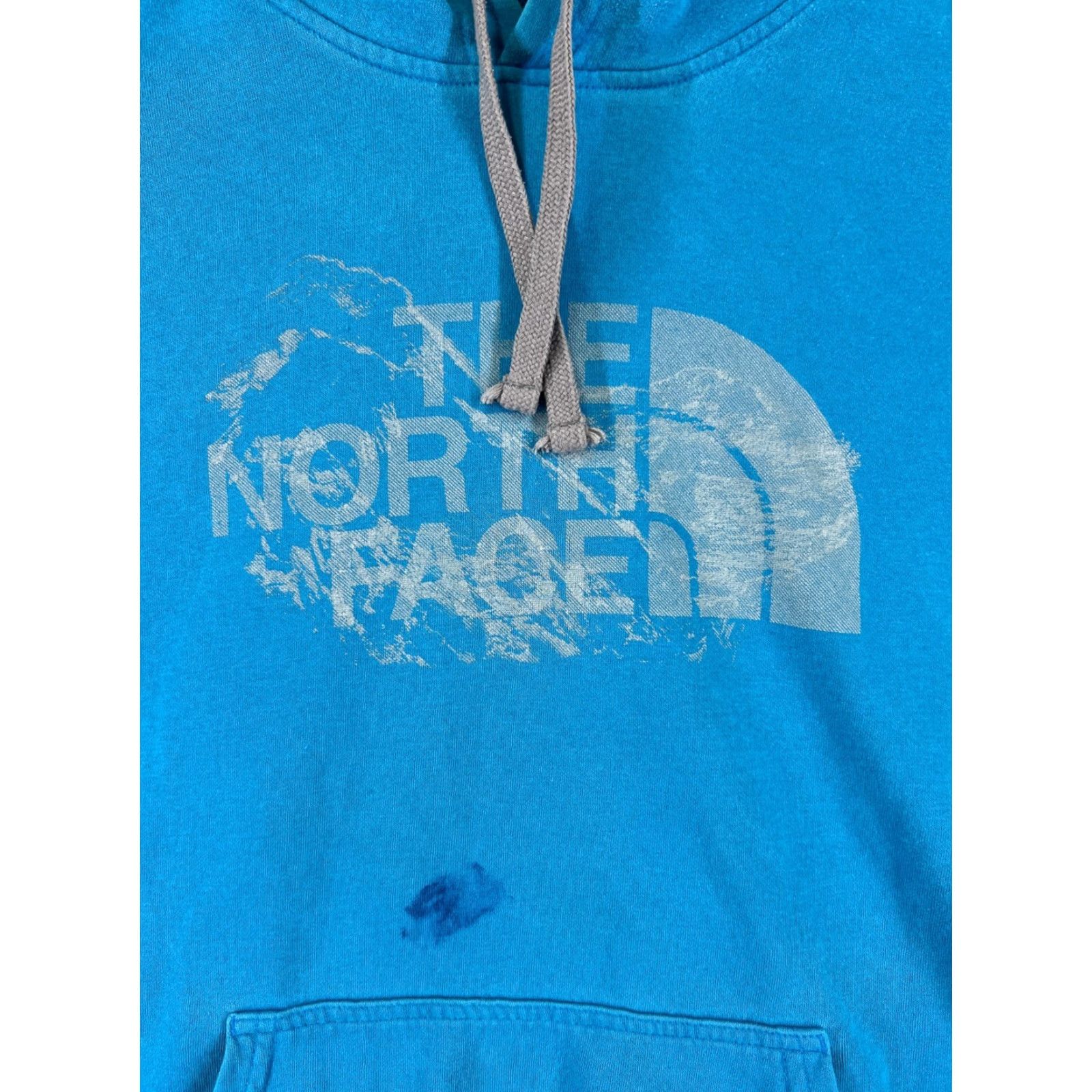 The North Face The North Face Hoodie Mens L Blue Pullover Pocket Cotton Blend Read Size US L / EU 52-54 / 3 - 6 Thumbnail