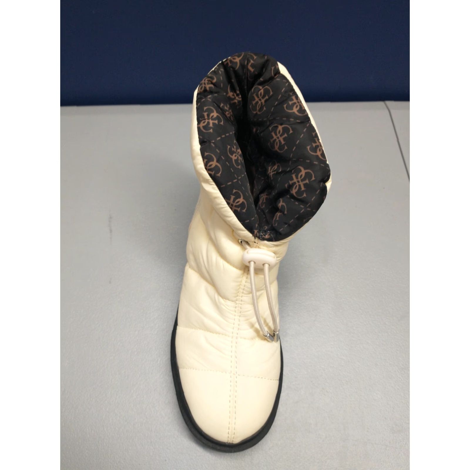 Guess Guess Winter Ankle Snow Boots Womens Size 5.5 Cream Puffer Round Toe Pull On GUESS Boots Women Winter Snow Casual Formal Shoes Size US 6 / IT 36 - 5 Thumbnail