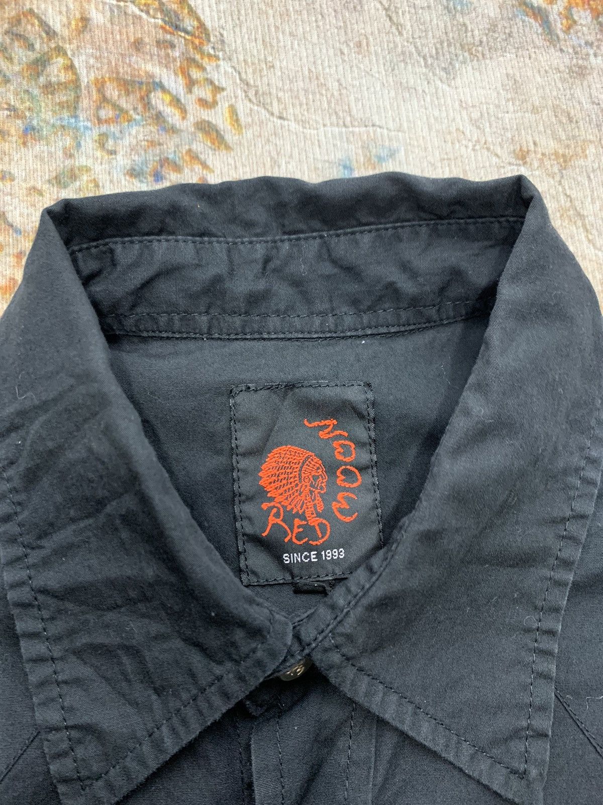 If Six Was Nine western shirt Red moon japan Yohji Yamamoto style Size US L / EU 52-54 / 3 - 11 Thumbnail