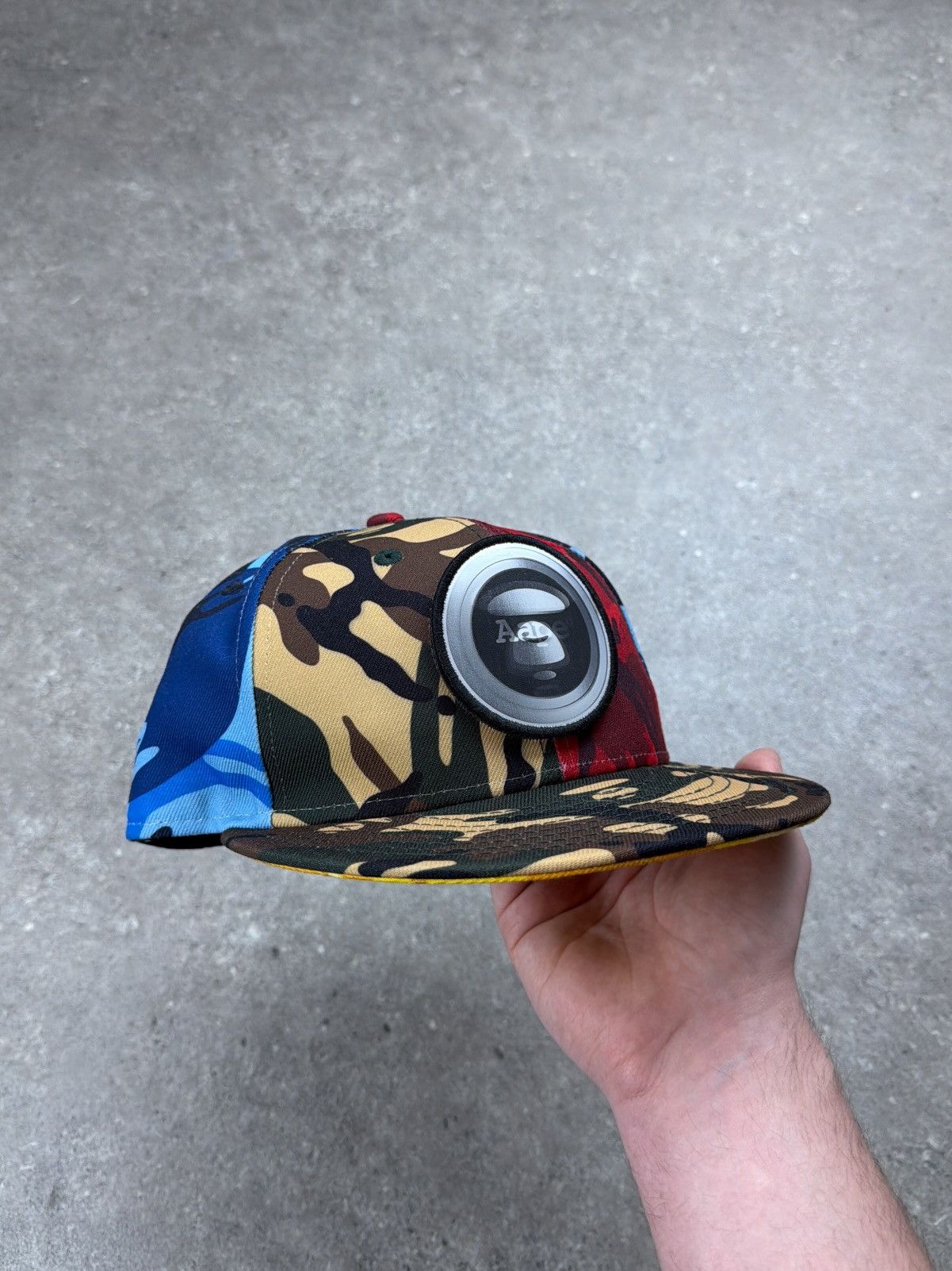 Aape Bape x New Era Full Cap rare multicolor hype swag drip Size ONE SIZE - 4 Thumbnail