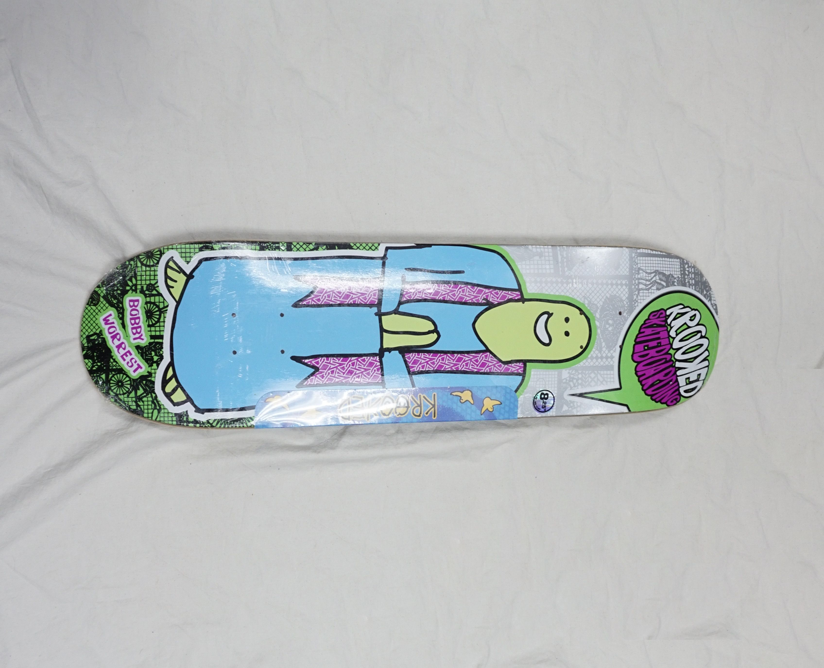 Krooked 00's Krooked Bobby Worrest Padre Skateboard Deck Size ONE SIZE - 2 Thumbnail