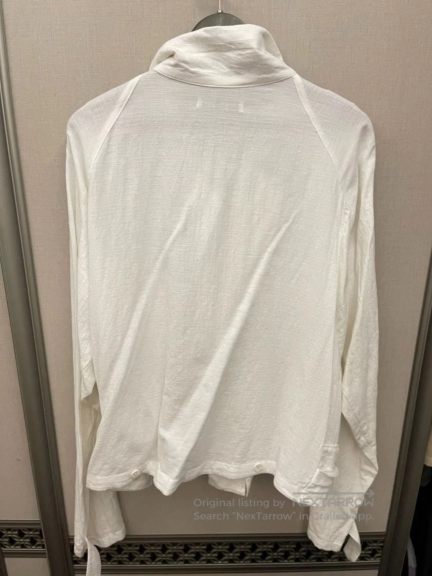 Hyein Seo hyein seo lightweight linen jacket with fringe. Size S / US 4 / IT 40 - 3 Thumbnail
