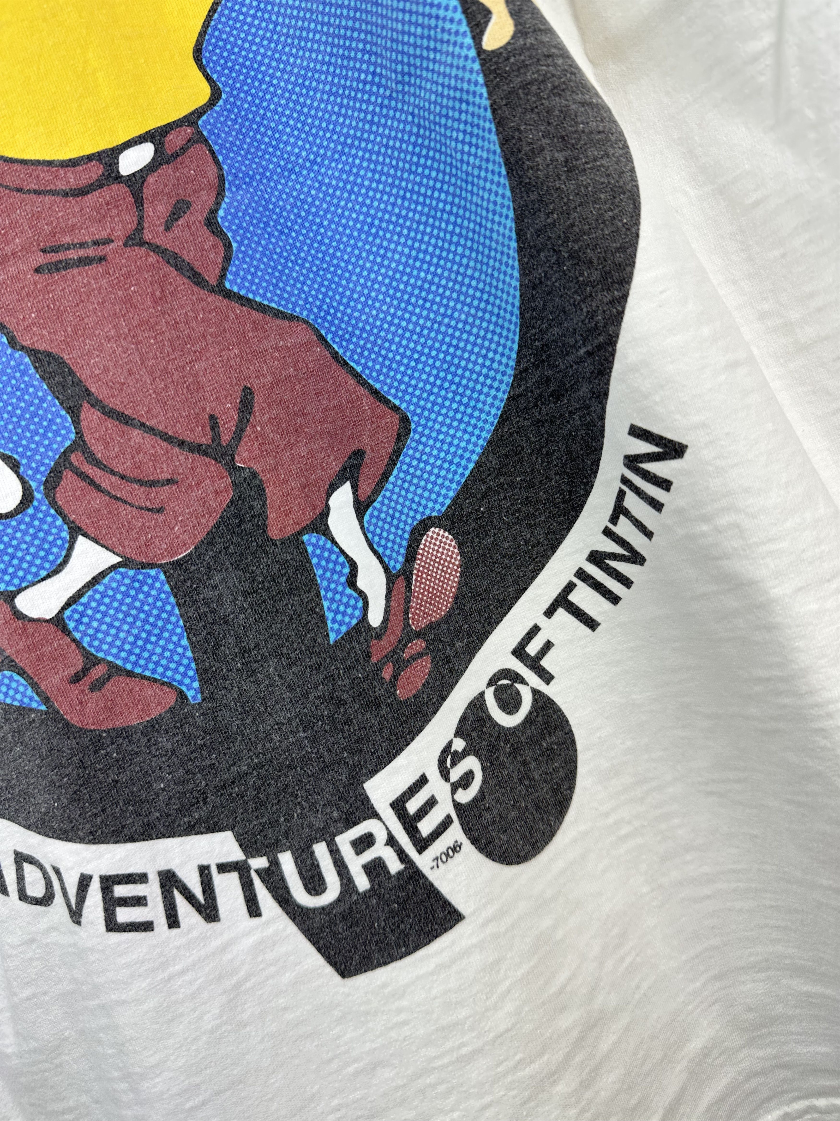 Cartoon Network × Vintage Vintage Adventures Tintin Cigaras Of Pharaon Shirt Tee Rare Size US M / EU 48-50 / 2 - 9 Thumbnail