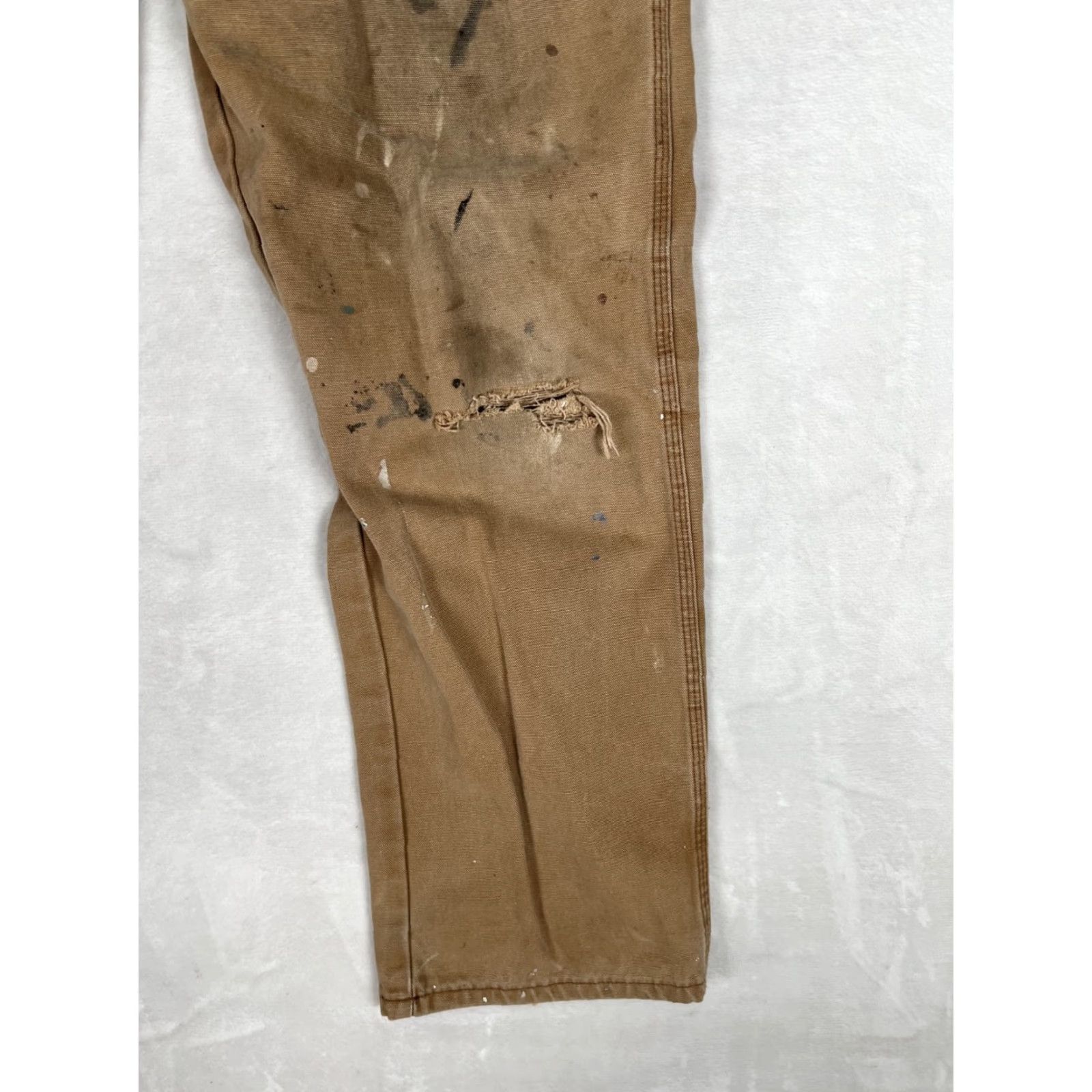 Dickies Dickies 874 Carpenter Canvas Pants Workwear Brown 36x32 Men's Straight Leg 5-Pocket 874 USA 90s Grunge Vintage? Wait no Vintage: No Size US 36 / EU 52 - 5 Thumbnail