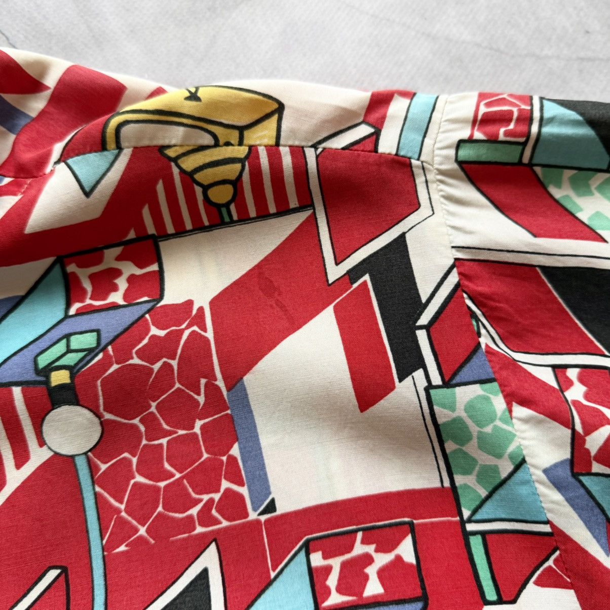 Hysteric Glamour Vintage Benetton TV All Over Print Hysteric Glamour Shirt Size US L / EU 52-54 / 3 - 5 Thumbnail