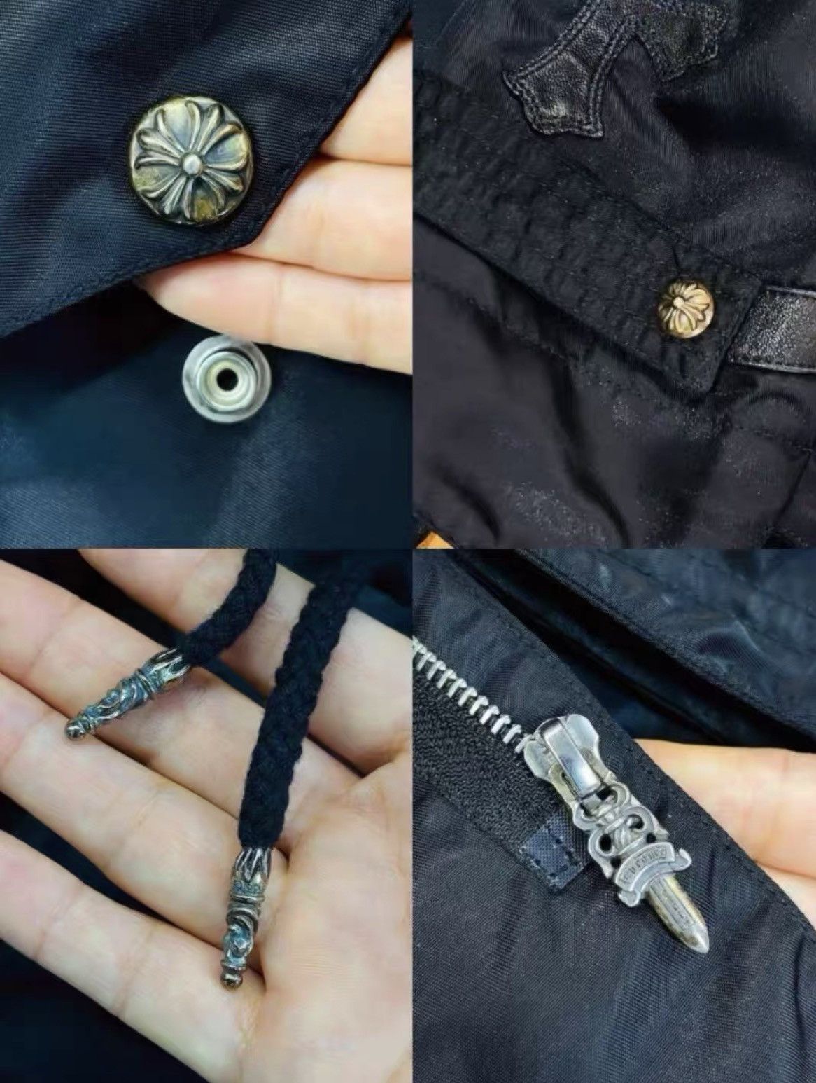 Chrome Hearts CHROME HEARTS Size L Cross-stitched nylonxy Parka coat Size US L / EU 52-54 / 3 - 5 Thumbnail