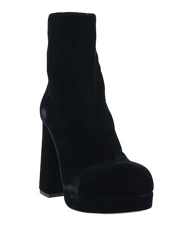 Proenza Schouler PROENZA SCHOULER Forma Platform Ankle Boots - Black Velvet Size US 9.5 / IT 39.5 - 4 Thumbnail