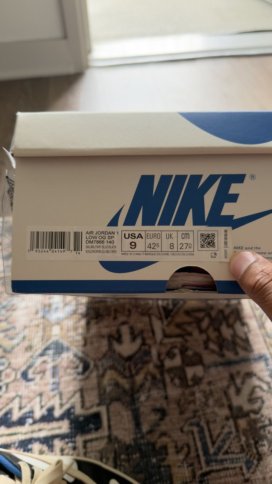 Fragment Design × Jordan Brand Air jordan 1 low fragment x Travis scott Size US 9 / EU 42 - 12 Thumbnail