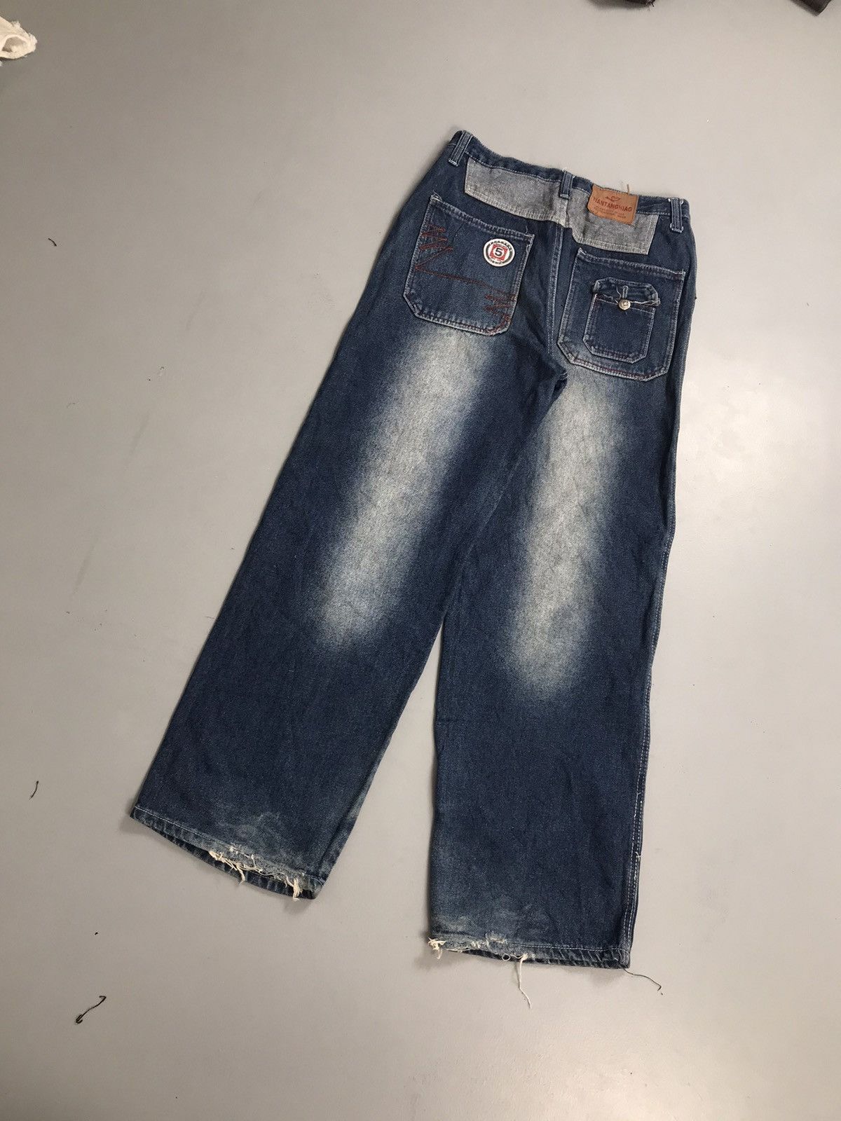 JNCO Vintage tiantangniao multi-pocket denim Size US 32 / EU 48 - 8 Thumbnail
