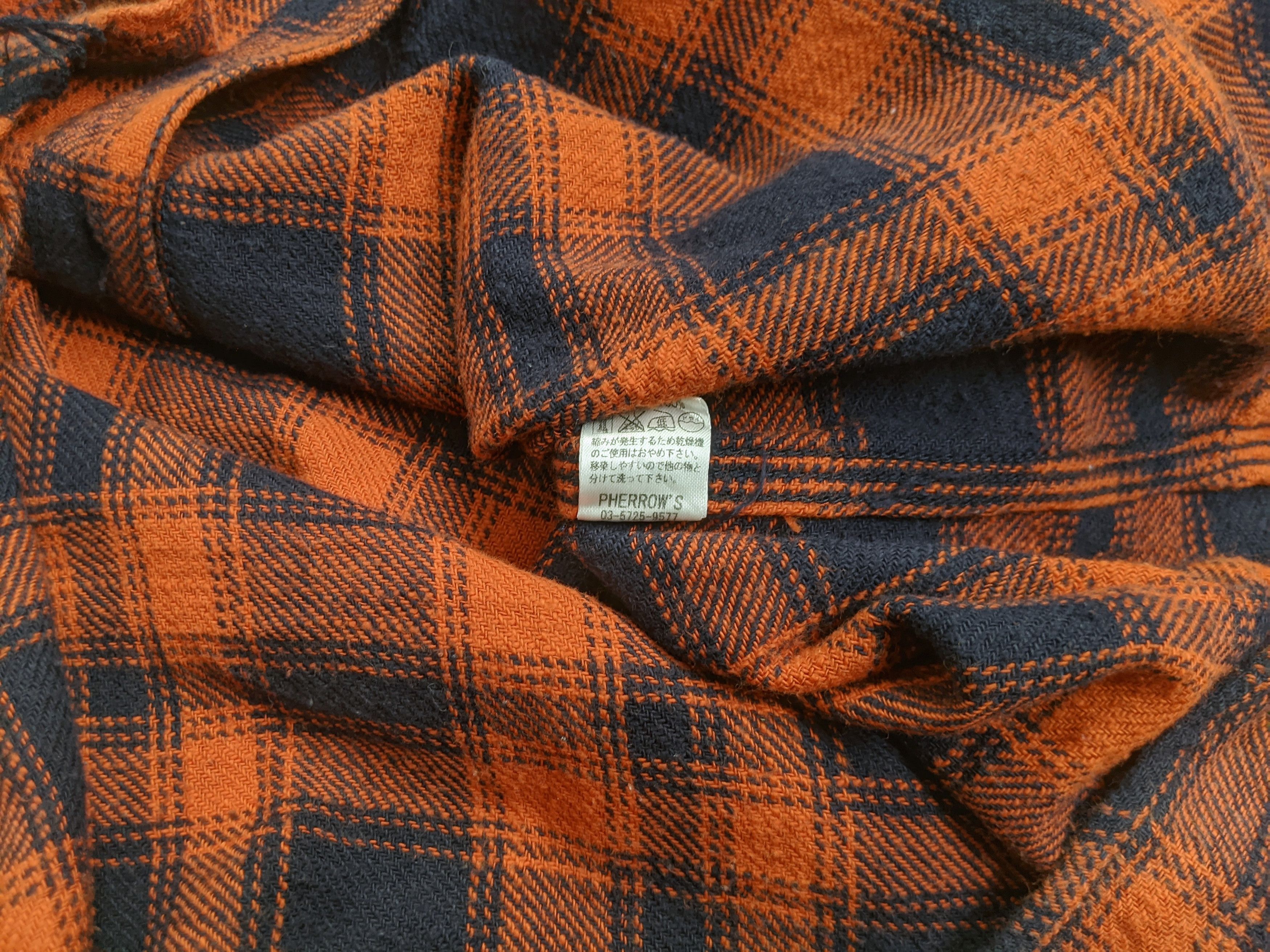 Pherrow's Pherrows plaid flannel shirt Size US M / EU 48-50 / 2 - 5 Thumbnail