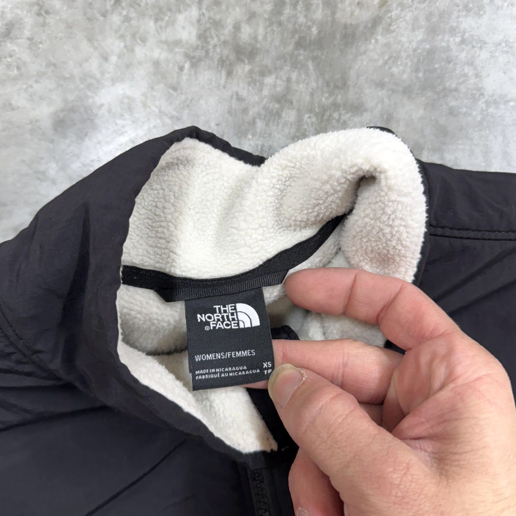 The North Face The North Face Jacket Womens XS White Black Fleece Full Zip Softshell Outdoor Size XS / US 0-2 / IT 36-38 - 4 Thumbnail