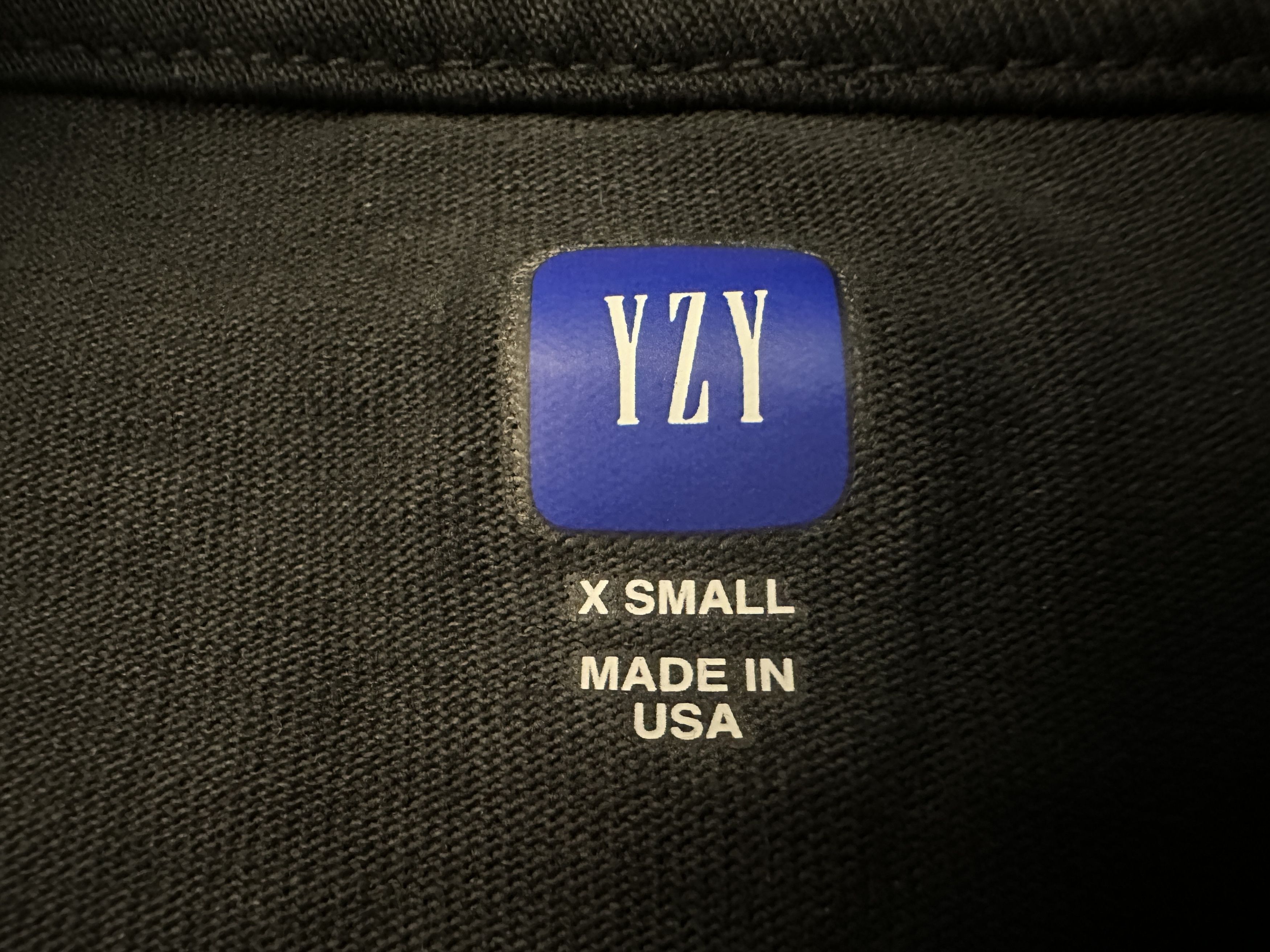 Gap Yeezy Gap Balenciaga 3/4 Logo Shirt Washed Black Size US XS / EU 42 / 0 - 2 Thumbnail