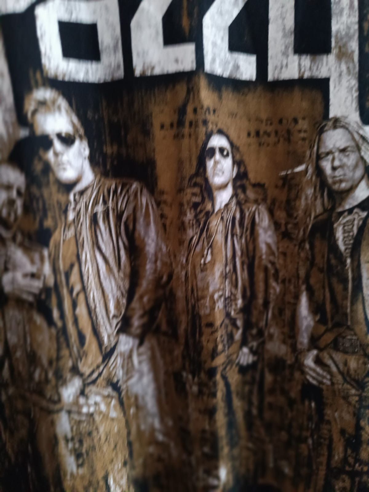 Band Tees × Gildan × Vintage Fozzy Heavy metal American T-shirt Size US L / EU 52-54 / 3 - 5 Thumbnail